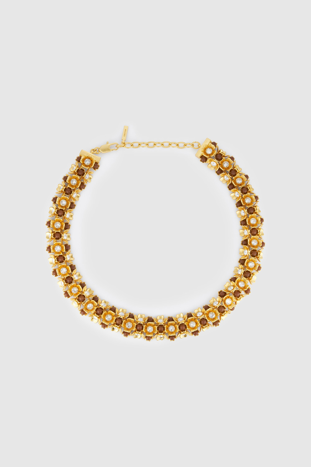 Flora Necklace Worn Gold | Oroton