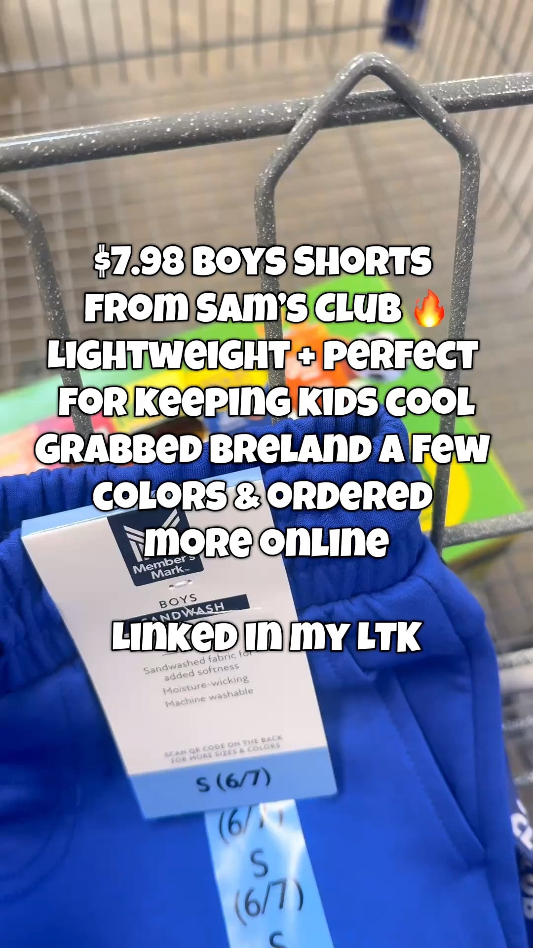 $7.98 shorts for boys at Sam’s Club?! 👀
You already know I grabbed the colors they had in store for Breland and ordered the rest online. Lightweight, comfy, and perfect for keeping kids cool.

🔗 Linked in my LTK
@Sam’s Club 

#boymom #samsclubfinds #ltkcreator #kidsclothes #kidsfashion 

#LTKootd #LTKSpringSale #LTKKids