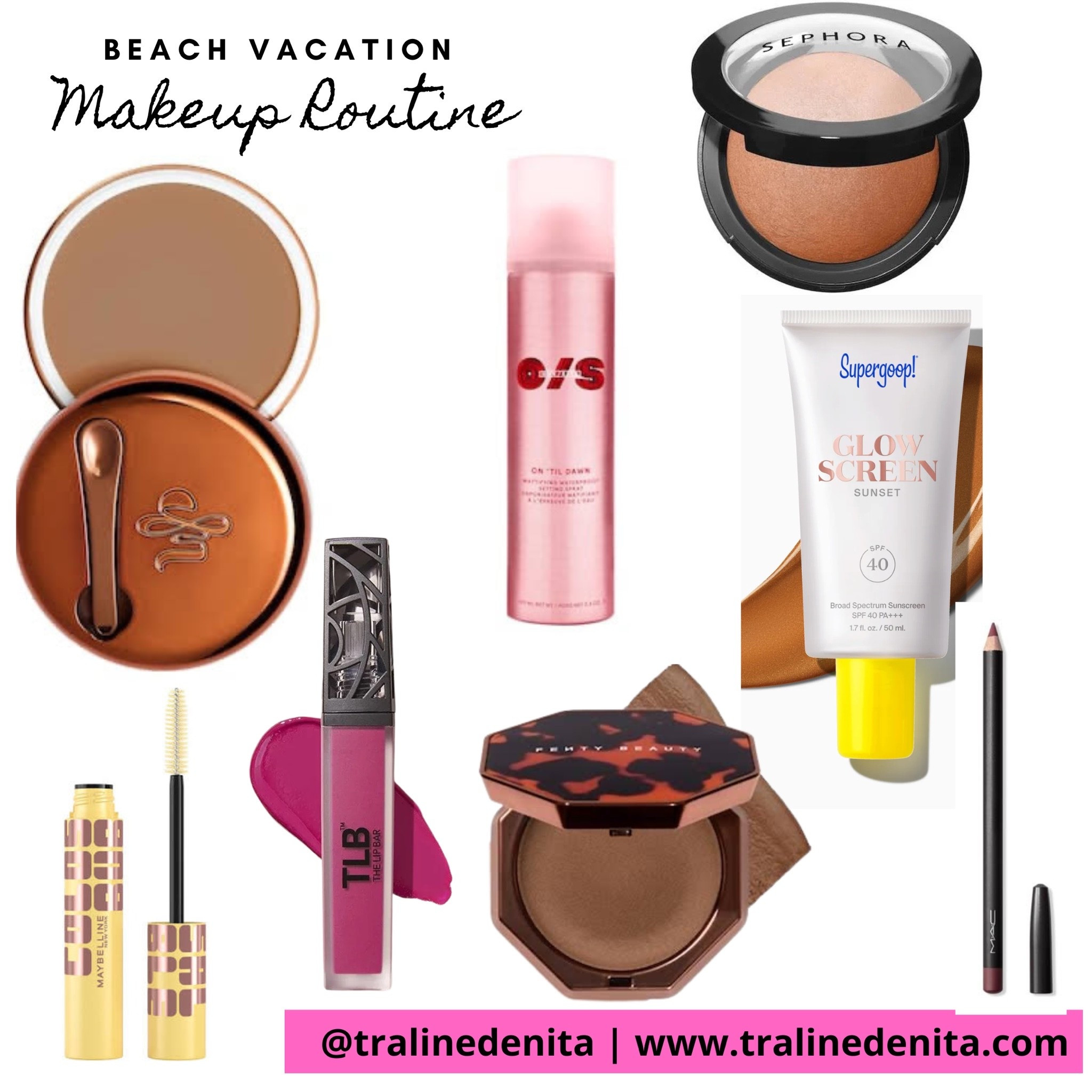 Beach Vacation Makeup #makeup #beauty

#LTKBeauty #LTKgrwm