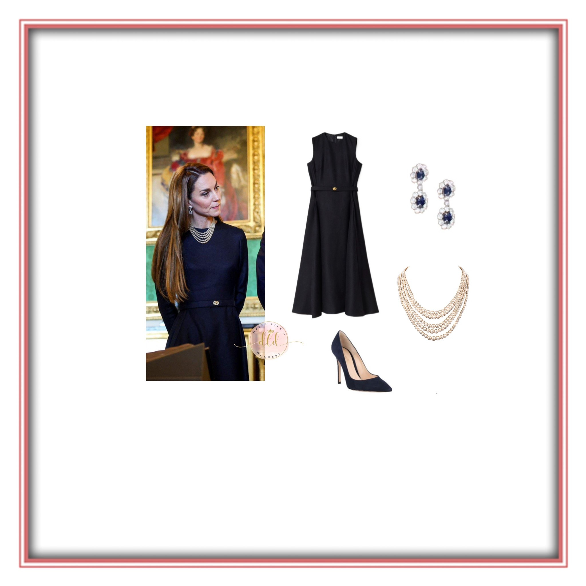 The Prince &amp; Princess of Wales view items on display at Windsor Castle 🏰 during a visit to the Royal Collection exhibition in the Green  Drawing Room during German President Frank-Walter Steinmeier's state visit to Britain 🇩🇪 the princess wears Burberry 