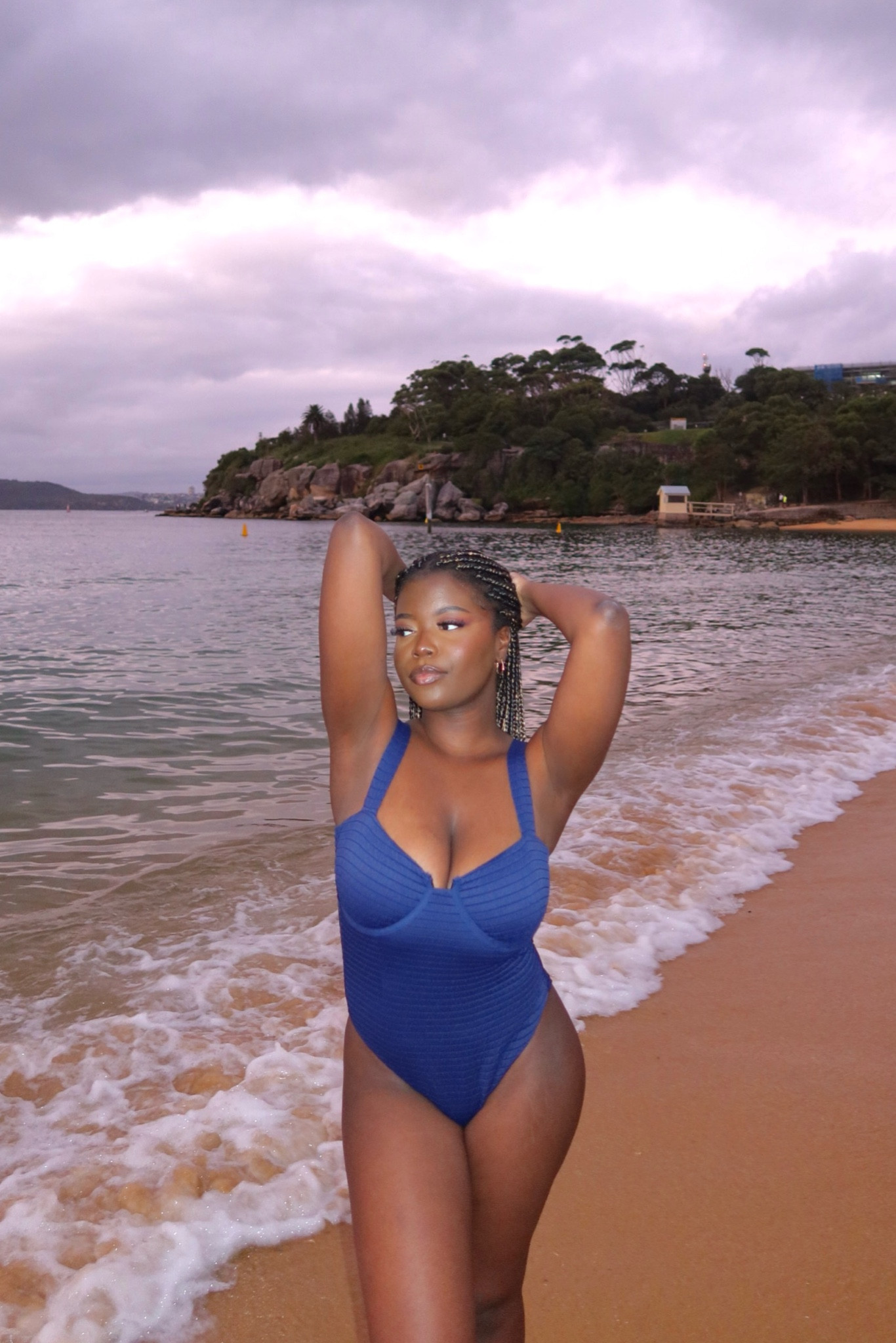 Renee Underwire One Piece Swimsuit | Navy Blue One piece 

#LTKswim #LTKSeasonal #LTKstyletip