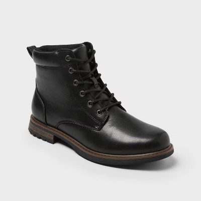 Men's Jeffrey Combat Boots - Goodfellow & Co™ Black 10.5 | Target