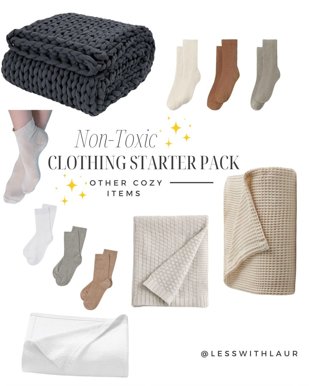 Non-Toxic Clothing Starter Pack 🧦 Other Cozy Items 🧦

#LTKFallSale #LTKSeasonal