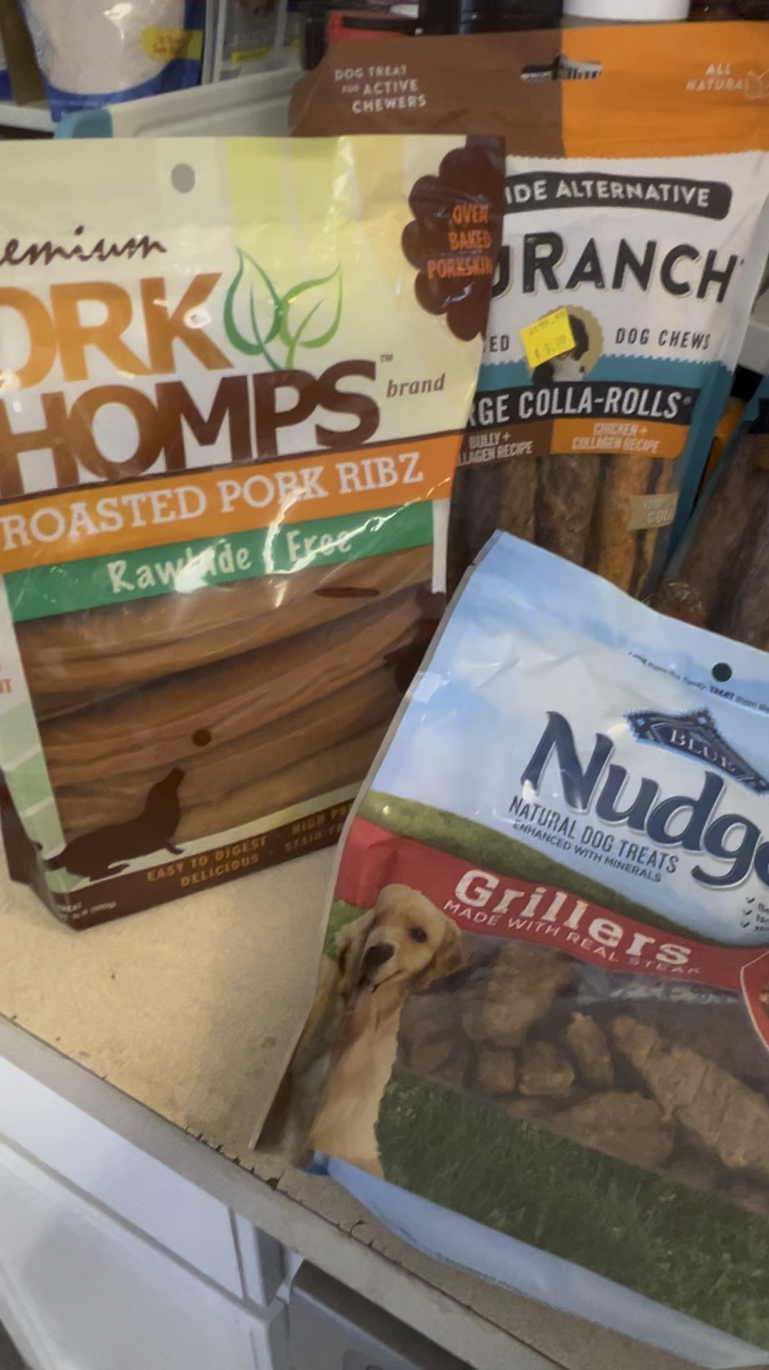 Some of the best dog treats for the pups. Rawhide free. 

#LTKFamily #LTKFindsUnder50 #LTKHome