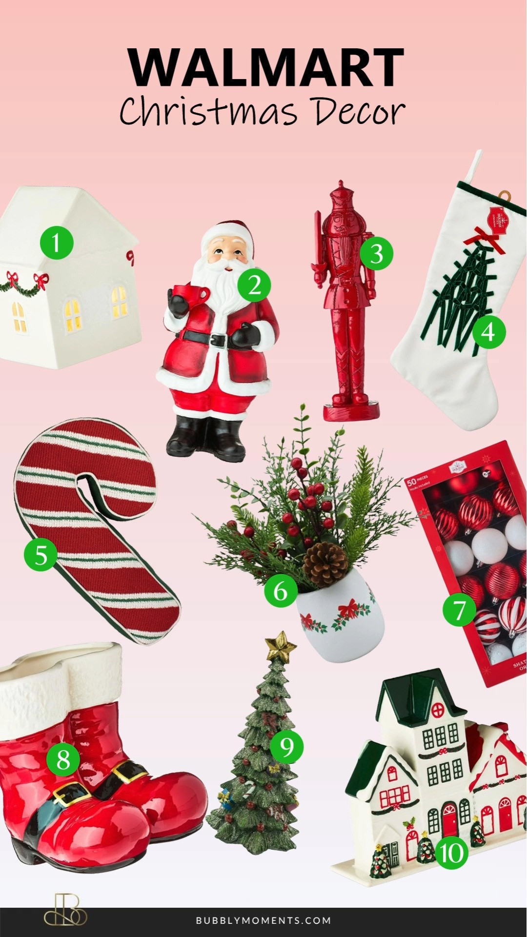 Transform your home into a cozy Christmas wonderland with these beautiful holiday décor finds from Walmart! 🎄✨ Whether you’re refreshing your living room, adding festive touches to the dining area, or creating a magical entryway, these pieces will help you set the perfect holiday vibe. I love how easy it is to mix and match styles—classic red and green, neutral winter whites, modern glam, or rustic farmhouse. From ornaments and garlands to wreaths, tabletop accents, and holiday lighting, these picks make decorating so fun and effortless. If you’re looking for inspiration for your tree, mantel, or shelves, save this post to come back to when you’re ready to style your space. 🎁✨
#LTKHome #LTKHoliday #LTKStyleTip #ChristmasDecor #HolidayHomeDecor #ChristmasInspo #HolidayInspiration #ChristmasStyle #FestiveFinds #HolidayHome #WalmartFinds #WalmartHome #ChristmasVibes #HolidayAesthetic #WinterDecor #HomeDecorInspo #HolidaySeason #DeckTheHalls #ChristmasMagic #CozyHomeDecor 

 