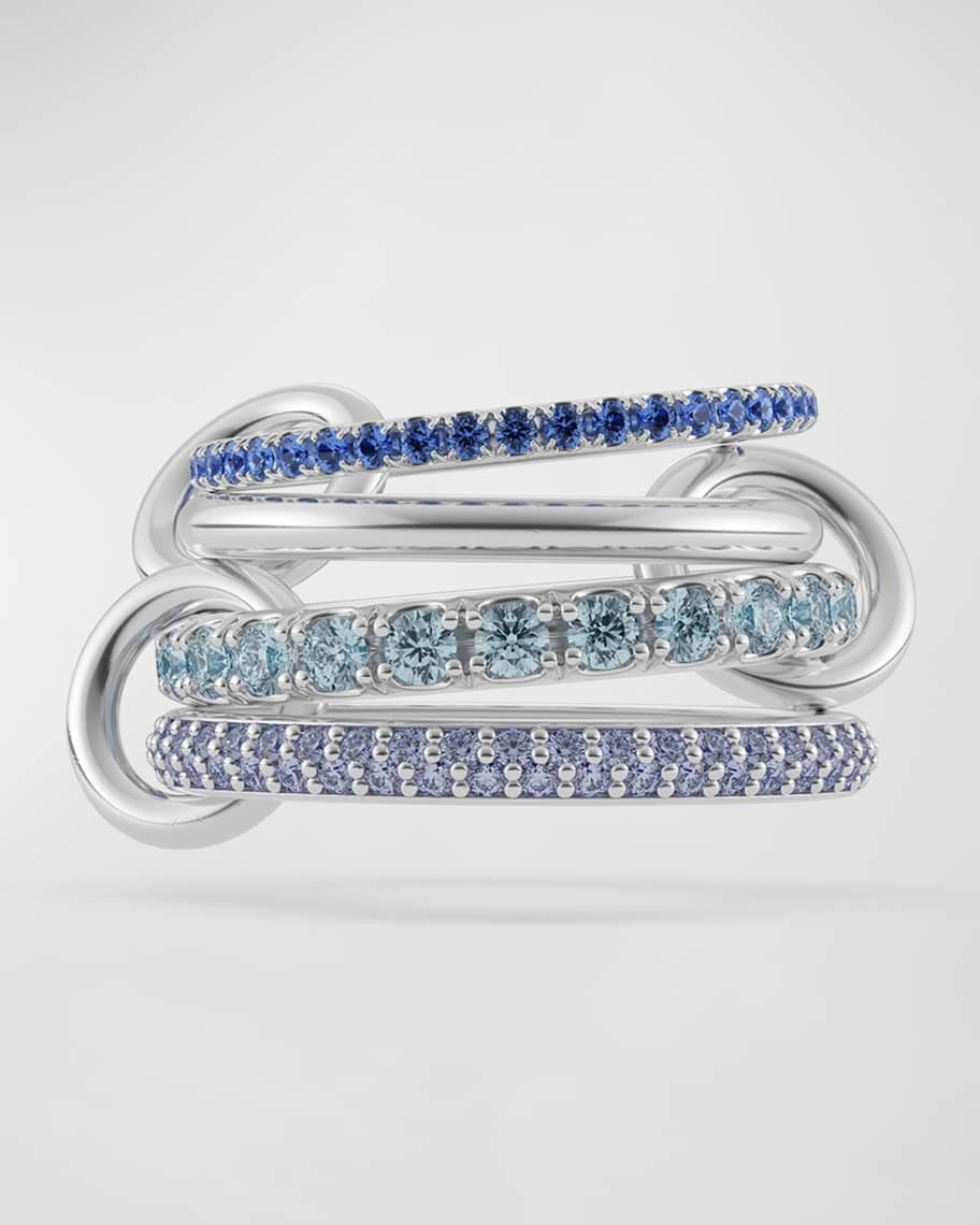 Iris 4-Band Sterling Silver Ring | Neiman Marcus