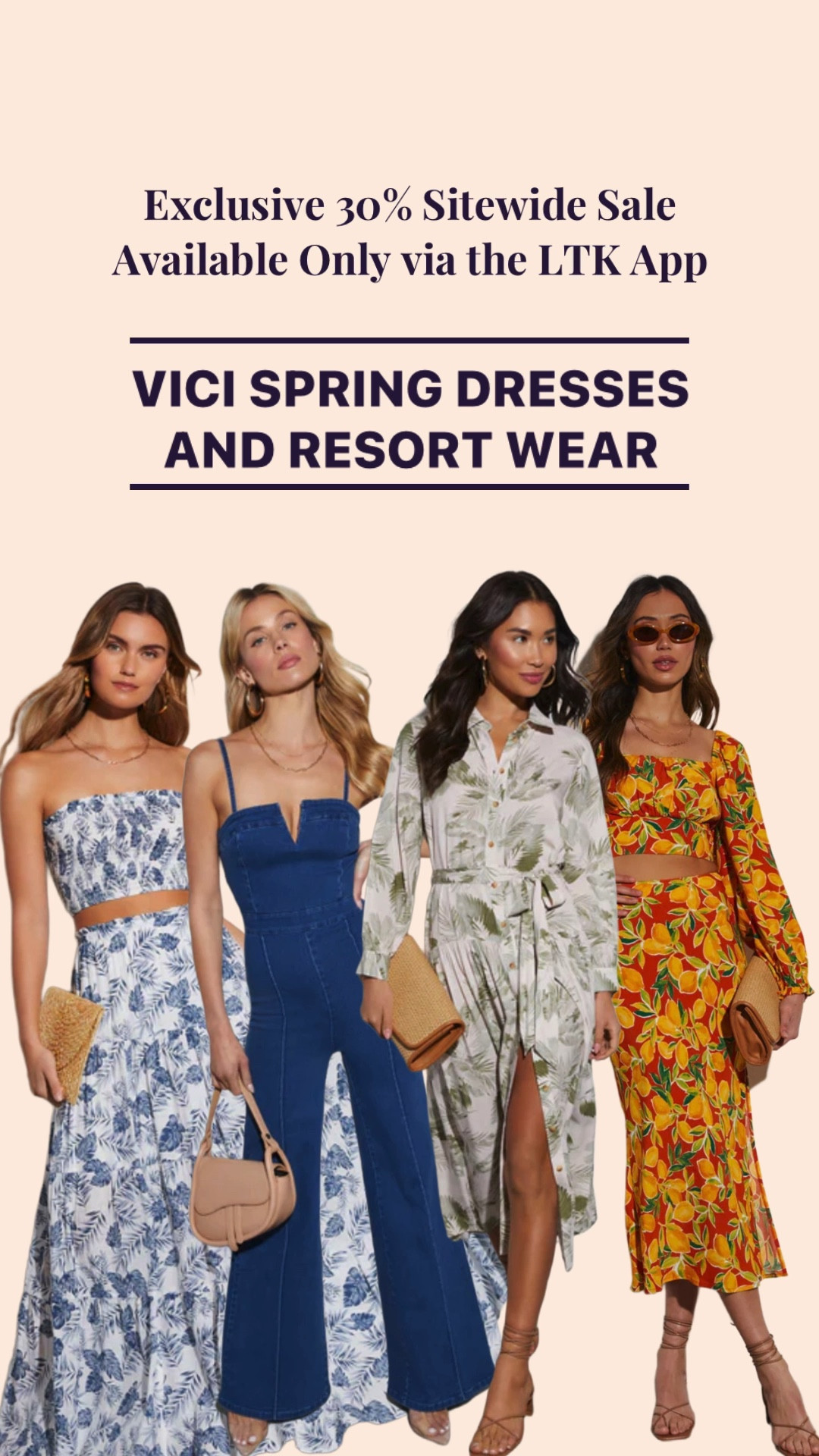 VICI - 30% OFF SITEWIDE on the LTK SPRING SALE! 

My top spring dresses and resort wear picks! 🩷

#vacationoutfits 
#resortoutfits
#swimwear
#vacationinspo
#resortlooks
#resortwear
#springdresses

Vacation outfits, vacation looks, resort looks, resort outfits, swimwear, beach vacation outfits, resort wear

#LTKSpringSale #LTKsalealert #LTKfindsunder100
