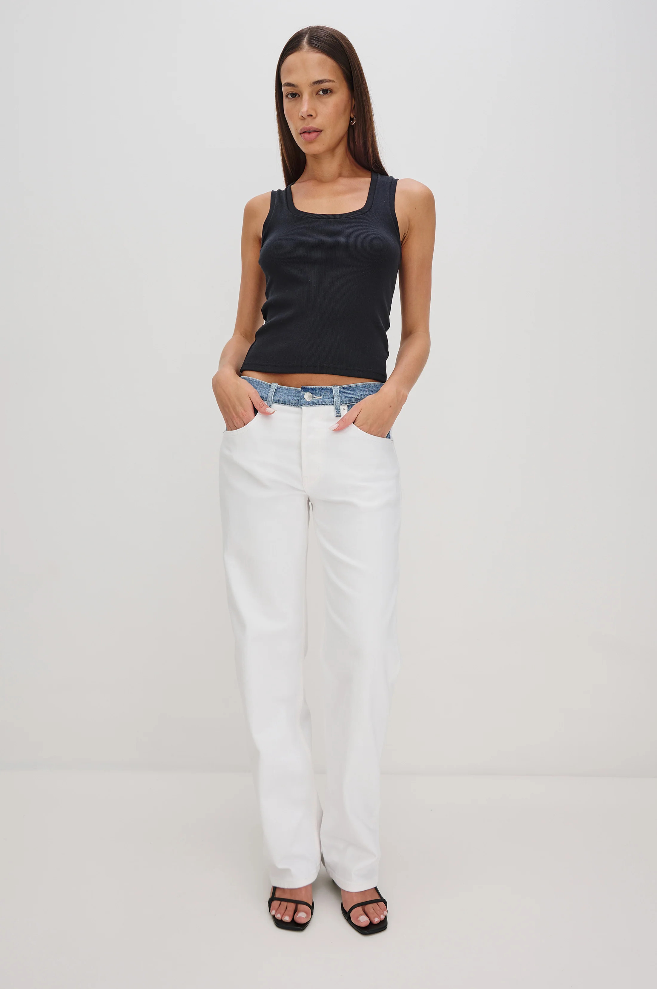 DEL MAR BOYFRIEND - SKIPPER WHITE | Rails