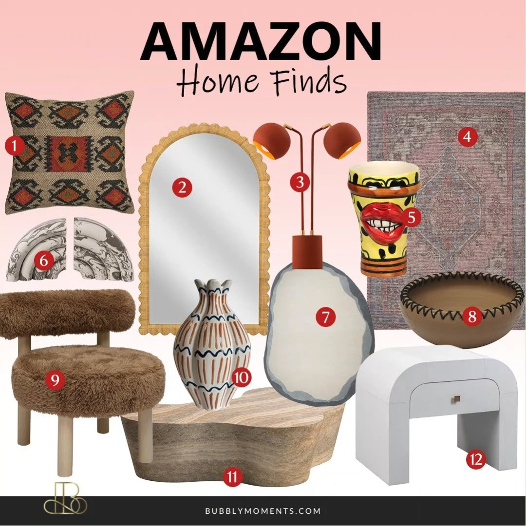 Loving these Amazon home finds 🤍✨ Simple, stylish, and perfect for refreshing your space. From cozy chairs and unique pillows to statement lamps and modern mirrors, these pieces make it easy to upgrade any room.
I’m really into the mix of textures, warm tones, and fun shapes—it adds personality without trying too hard. Whether you’re decorating your living room, bedroom, or a small corner, these finds help create a clean and cozy vibe.
Save this for later and tap to shop your favorites 🛋️✨
#LTKHome #LTKFinds #LTKStyle #amazonhome #amazonfinds #homedecor #homeinspo #cozyhome #modernhome #decorfinds #amazonmusthaves #homeideas #livingroomdecor #bedroomdecor #interiorinspo #homesweethome #decorinspo #styleyourspace 

 