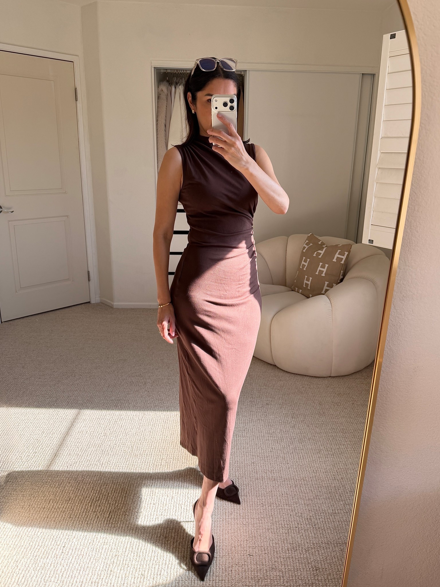 Amazon dress that feels de diez!
Chocolate dress, vacation dress, resort dress.
Wearing size S
Amazon finds