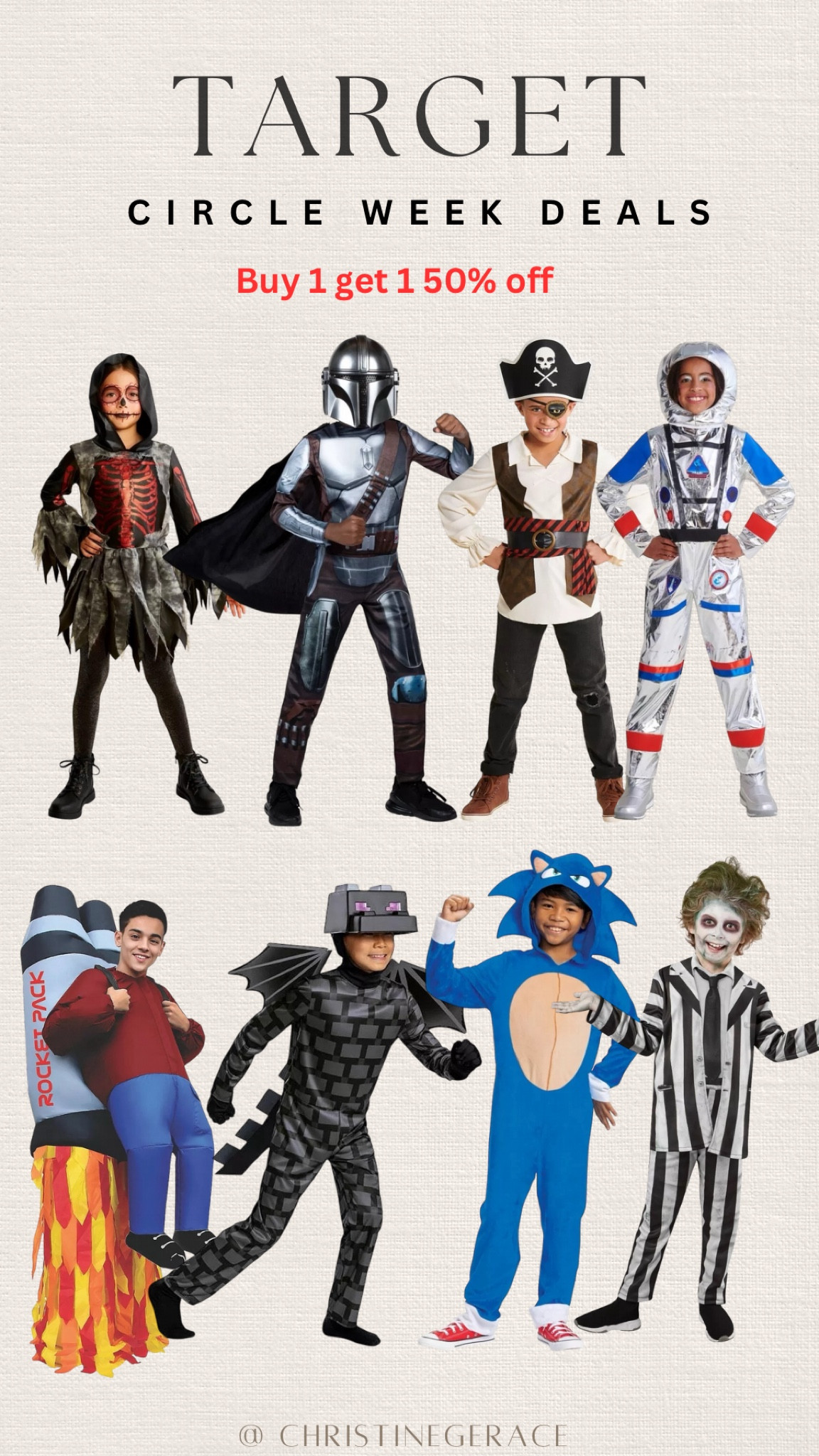 Target circle week Halloween costumes!! Buy 1 get 1 50% off 

Halloween costumes 
Target finds 

#LTKHalloween #LTKKids #LTKSeasonal