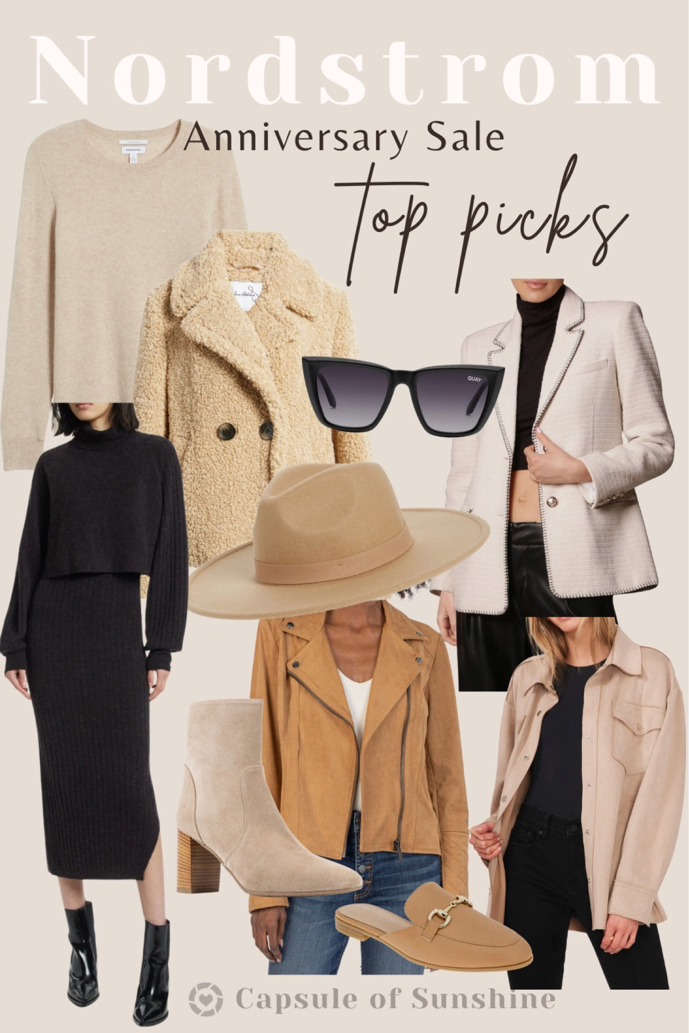 Nordstrom Anniversary Sale begins SOON!!! 

My top picks from the sale. There’s a good mix of old and new from last year! 

Cardmember Early Access opens up to Icons on July 11, Ambassadors on July 12, Influencers on July 13, and everyone else on July 17. Be sure to check your account if you’re a cardholder to see what level you are and when you’ll gain access. 

Go ahead and SAVE this post so you can easily access it once the sale opens up to you! 

#nordstromanniversarysale #nsale #shoes #booties #boots #flats #mules #heels #platforms #loafers #womensshoes #sunglasses #sunnies #coats #sweaters #cardigans #dresses #bodycon #teddycoat 

#LTKxNSale #LTKsalealert #LTKstyletip