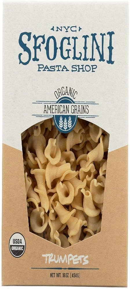 Sfoglini—Organic Durum Semolina Trumpets—Made with Traditional Techniques & Wholesome Organic... | Amazon (US)