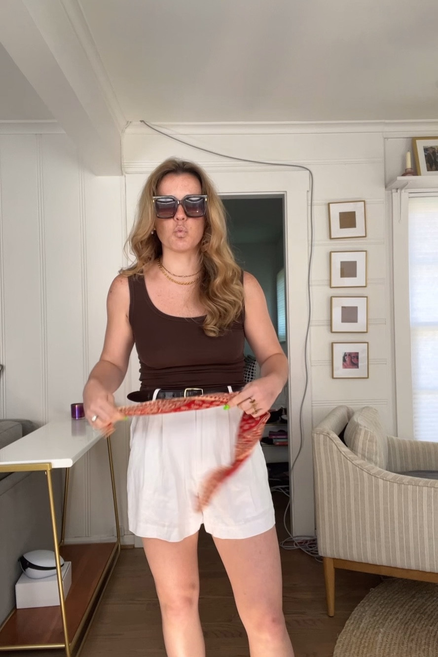 Get ready with me. Low key this would be a great vacation outfit. I can totally see this as like Italian summer.

#LTKTravel #LTKVideo #LTKFindsUnder50