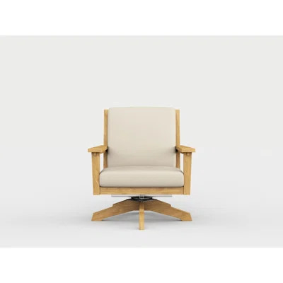 Savannah Solid Wood Teak Outdoor Rocker Chair | Wayfair North America