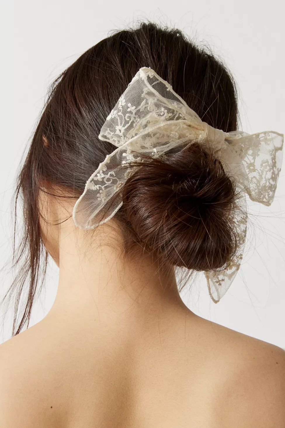 Lace Bow Barrette | Urban Outfitters (US and RoW)