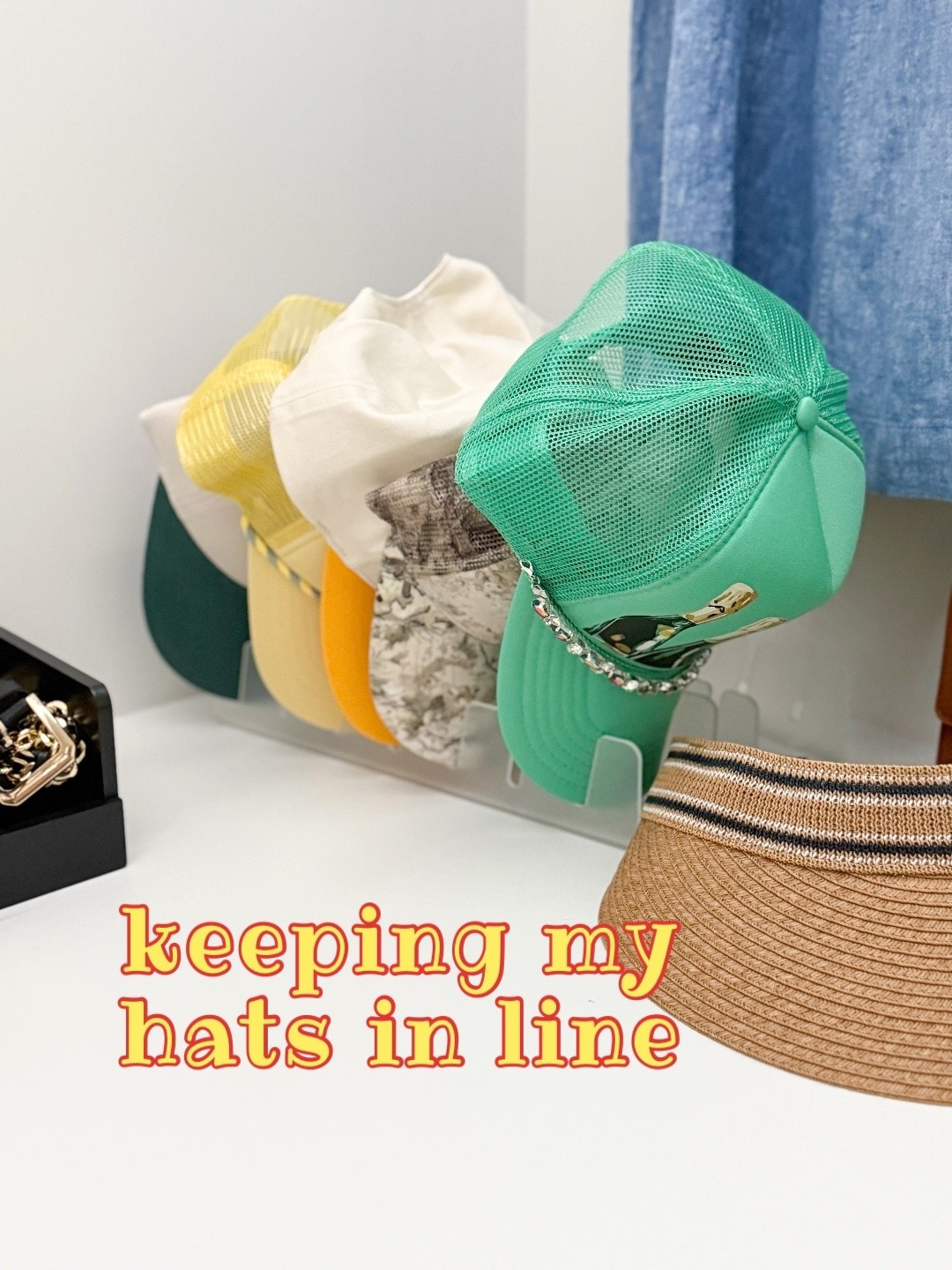 Amazon hat organizer 