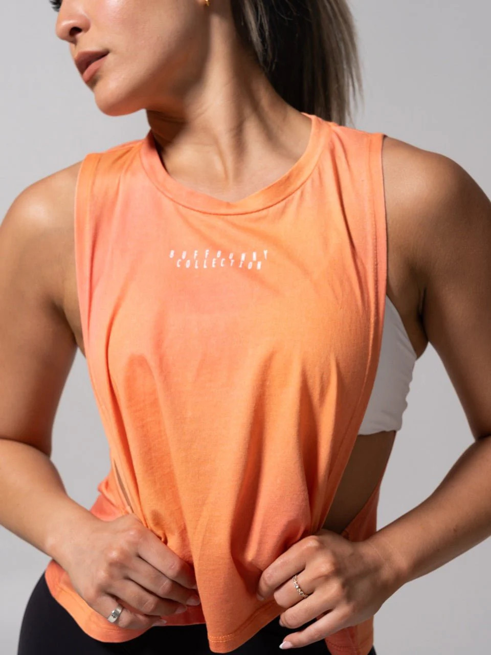 Essential Waist Tank - Lava Print | Buffbunny Collection