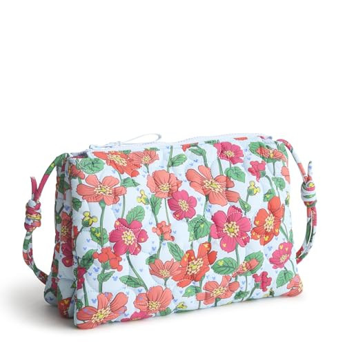 Vera Bradley Women's Disney Featherweight Foxbury Crossbody Bag, Mickey Meadow, One Size | Amazon (US)