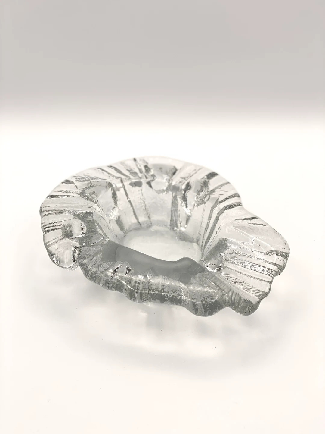 Blenko Mid Century Modern Brutalist 60s Glass “iceberg” Ashtray - Etsy | Etsy (US)