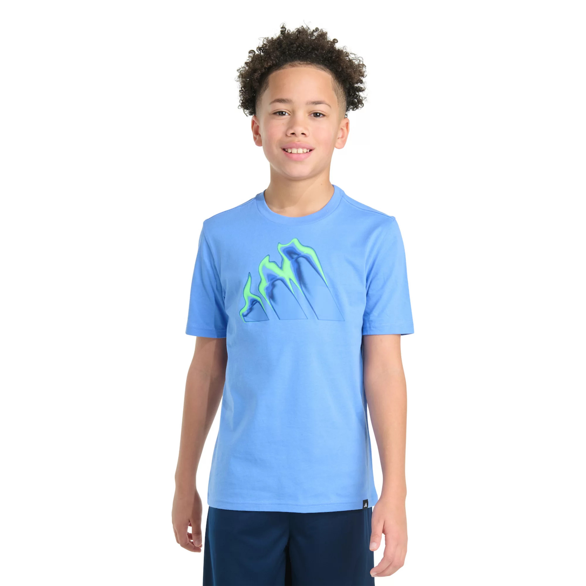Boys 8-20 adidas Short Sleeve Slime 3-Bar Logo Tee | Kohl's