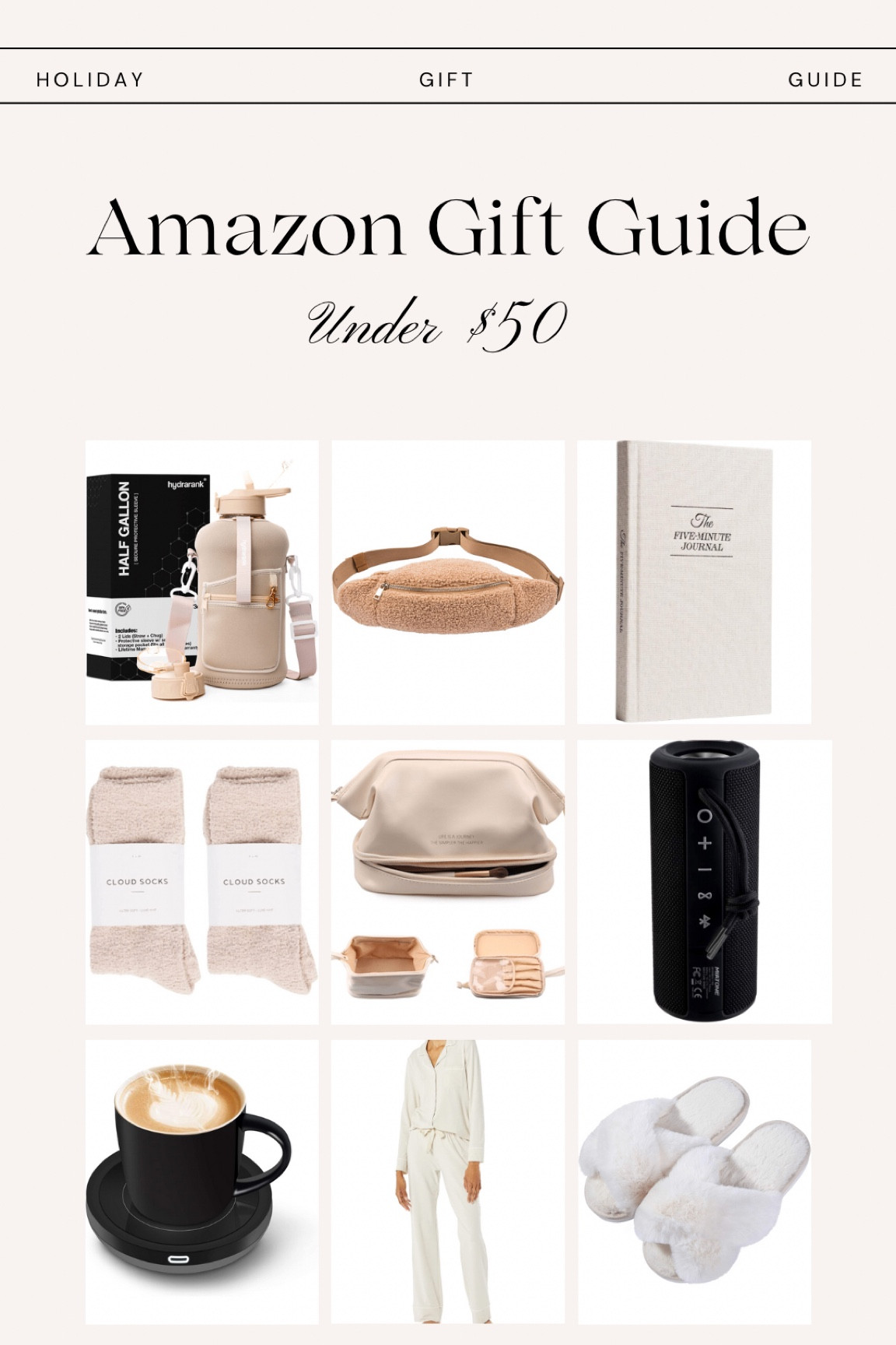 Amazon Gift Guide Under $50🎁❤️✨

#LTKSeasonal #LTKHoliday #LTKunder50