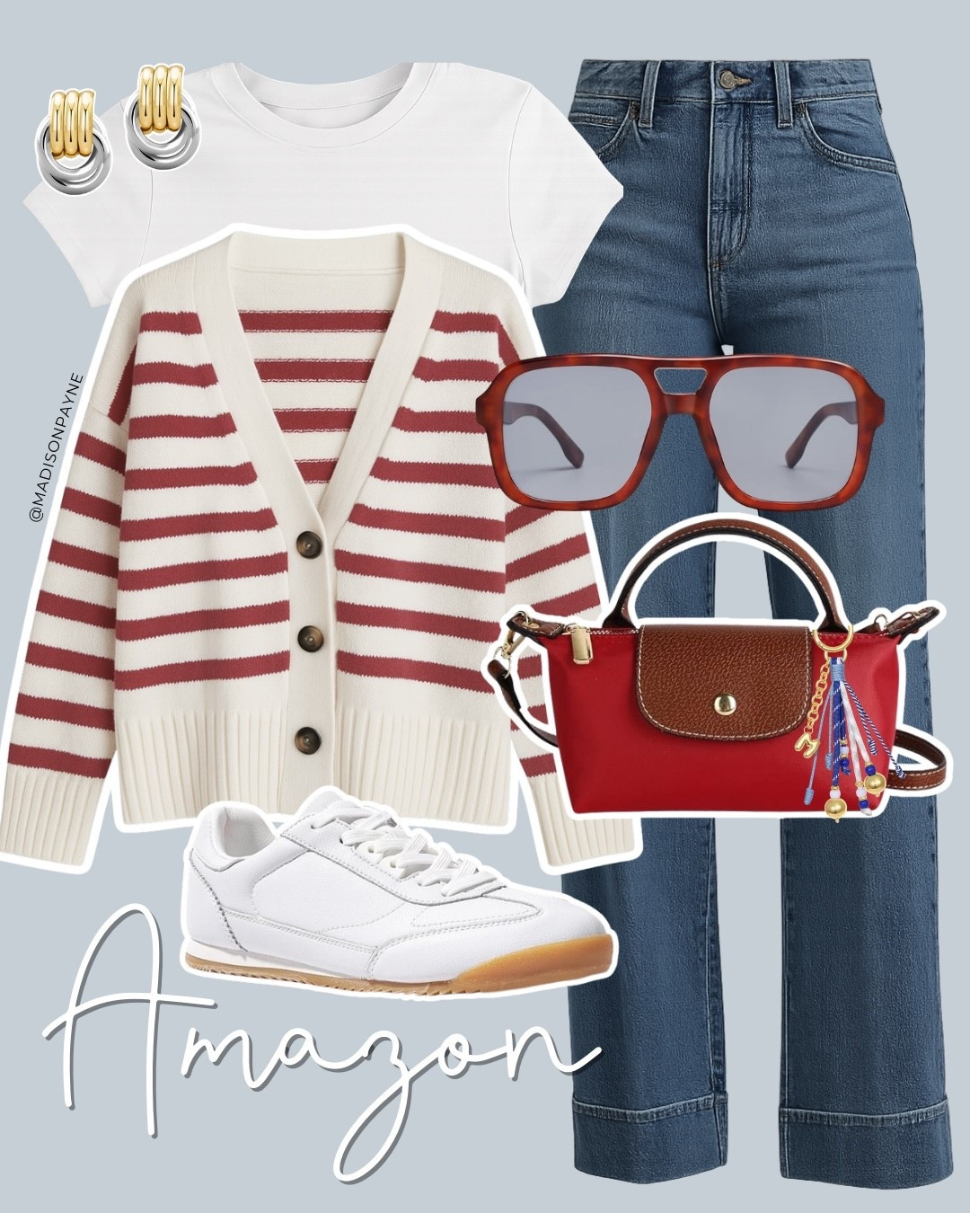 Striped cardigan with a mini Crossbody combo✨🍓

#LTKootd #LTKgrwm #LTKSeasonal