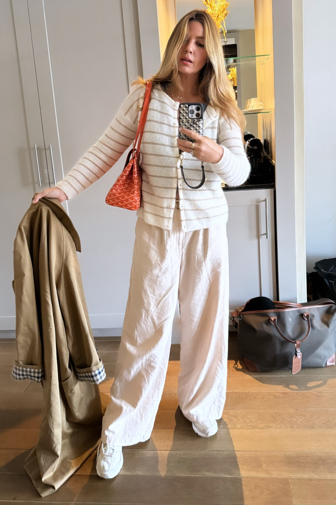 Monochromatic 🤍
Sweater: small
Pants: 6
Coat: 4

#LTKFindsUnder100 #LTKStyleTip #LTKTravel