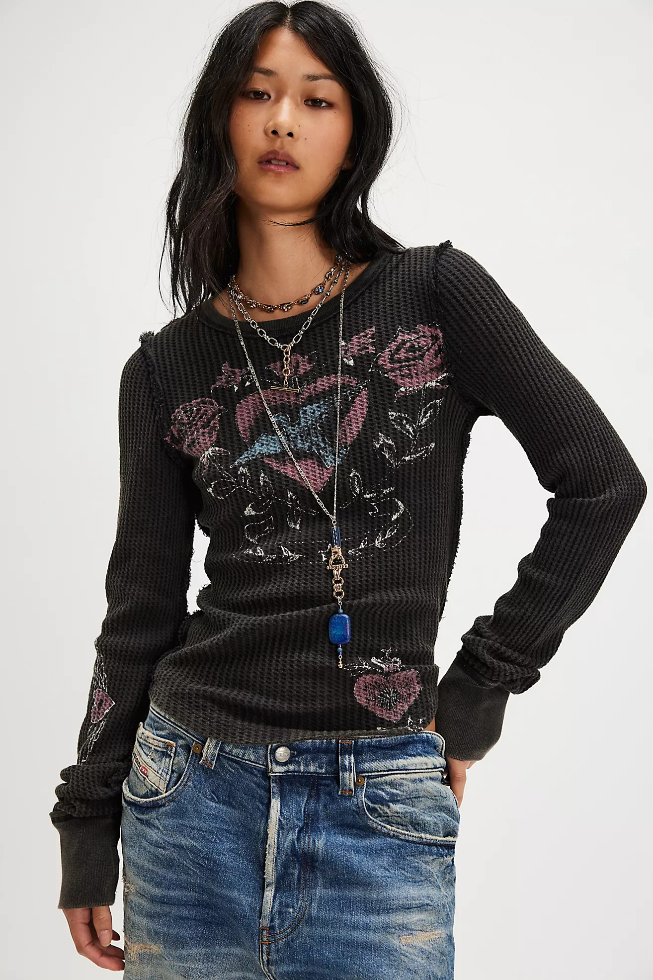 We The Free Lucky Locket Tee | Free People (Global - UK&FR Excluded)