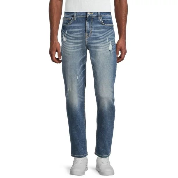 No Boundaries Mens Slim Straight Denim Jean | Walmart (US)