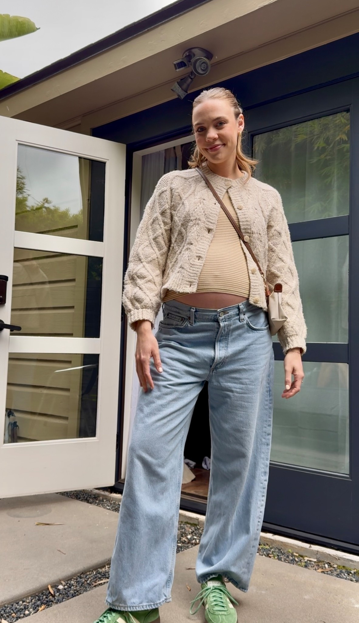 ootd 30 weeks pregnant #maternity #style #bumpfriendly #outfit #inspo #jeans #lowrise

#LTKBump