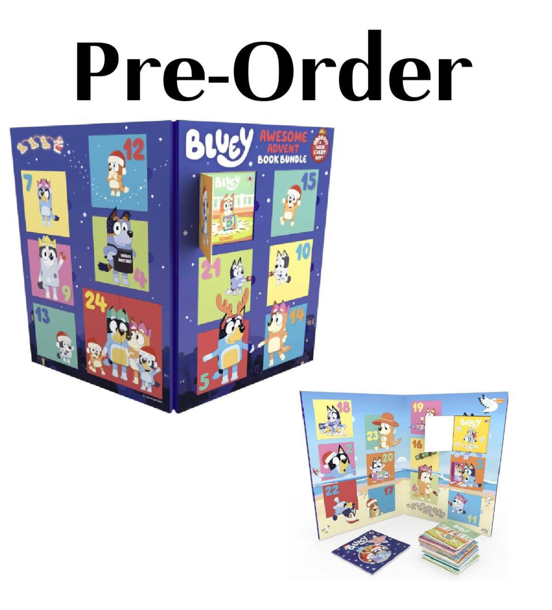 Bluey book advent calendar PRE ORDER #bluey #amazonfinds #amazon #adventcalendar 

#LTKKids #LTKSaleAlert #LTKSeasonal