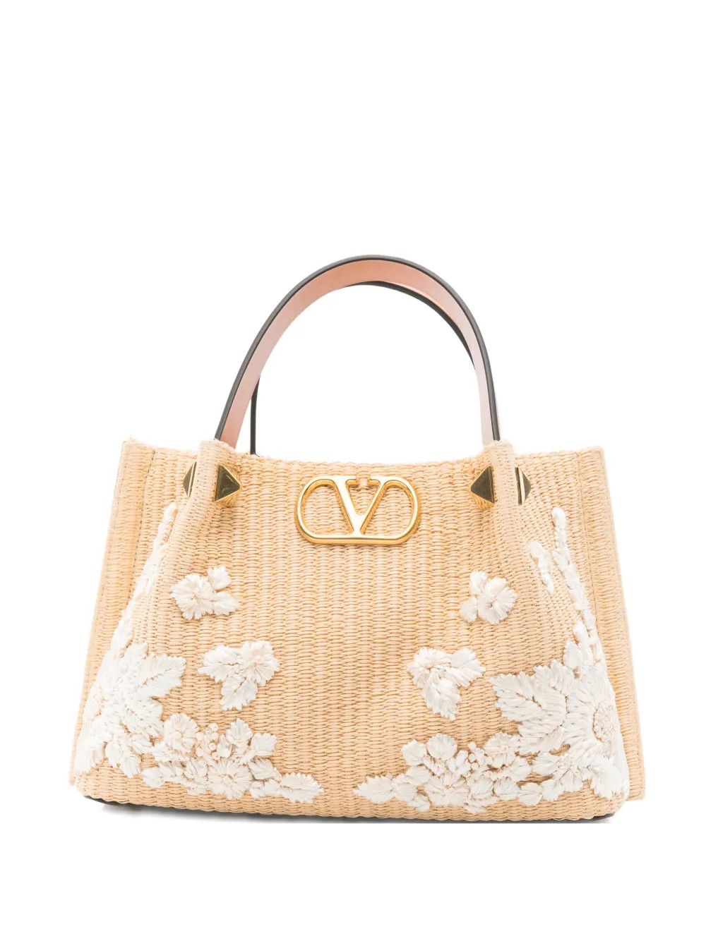 floral-embellished tote bag | Farfetch Global
