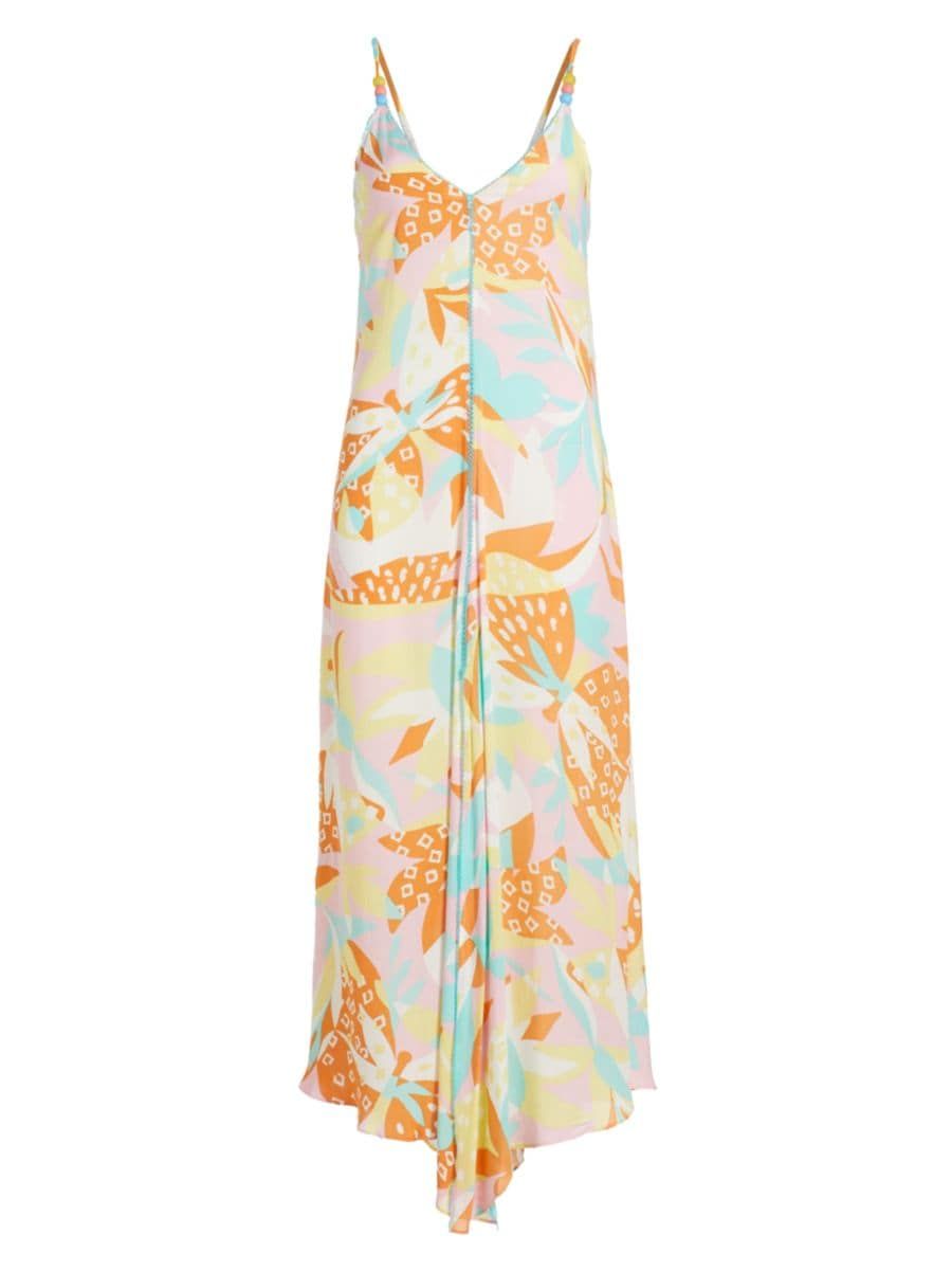 Bessie Long Floral Slip Dress | Saks Fifth Avenue