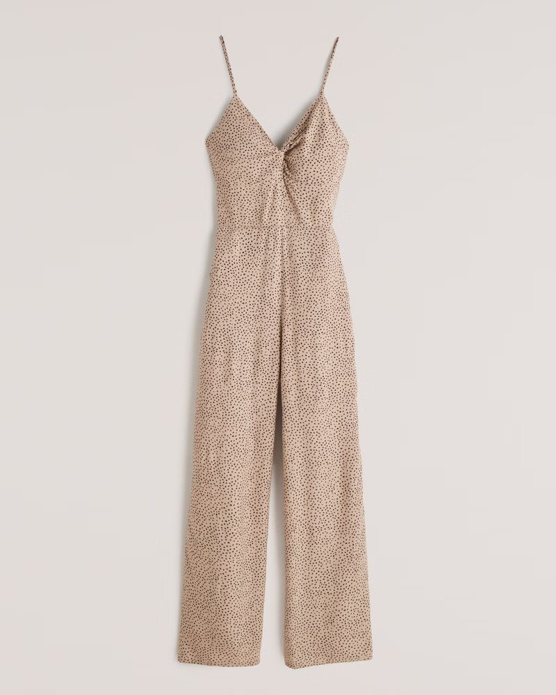 Twist-Front Jumpsuit | Abercrombie & Fitch (US)