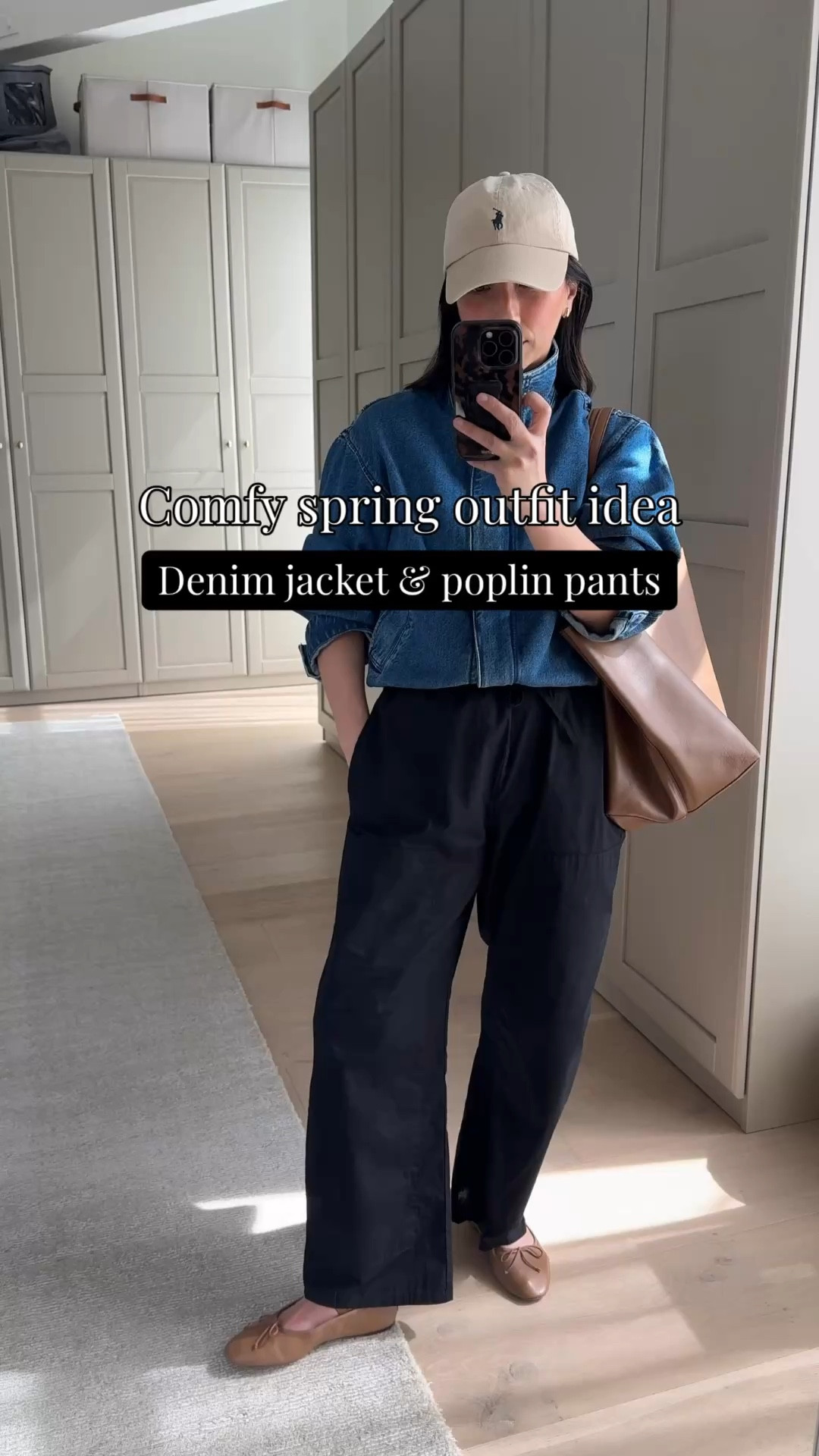 Spring Jackets: Madewell Field Jacket. The perfect denim bomber jacket. I sized up to a small for a roomier fit. 

Madewell denim jacket small
J.Crew tee small
Pistola poplin pants xs - sold out, but linked identical
Loeffler Randall flats 5.5
Mansur Gavriel tote - color is sold out
Polo Ralph Lauren hat
Quince earrings
Dorsey James necklace 15"

Spring style, spring outfits, petite style 

#LTKPetite #LTKootd #LTKmomlife