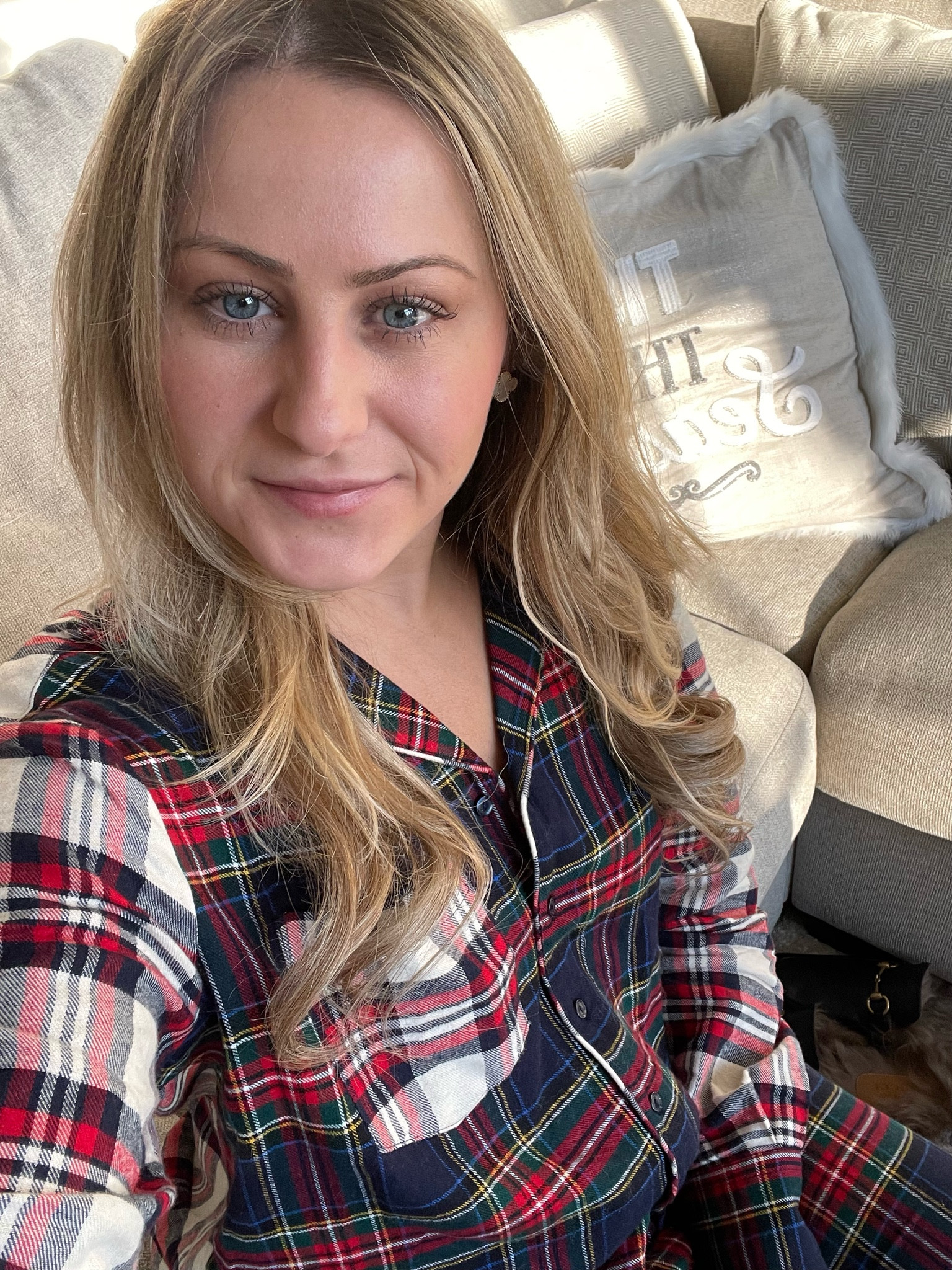 Christmas Eve pajamas, this style sold out but I linked similar ones!