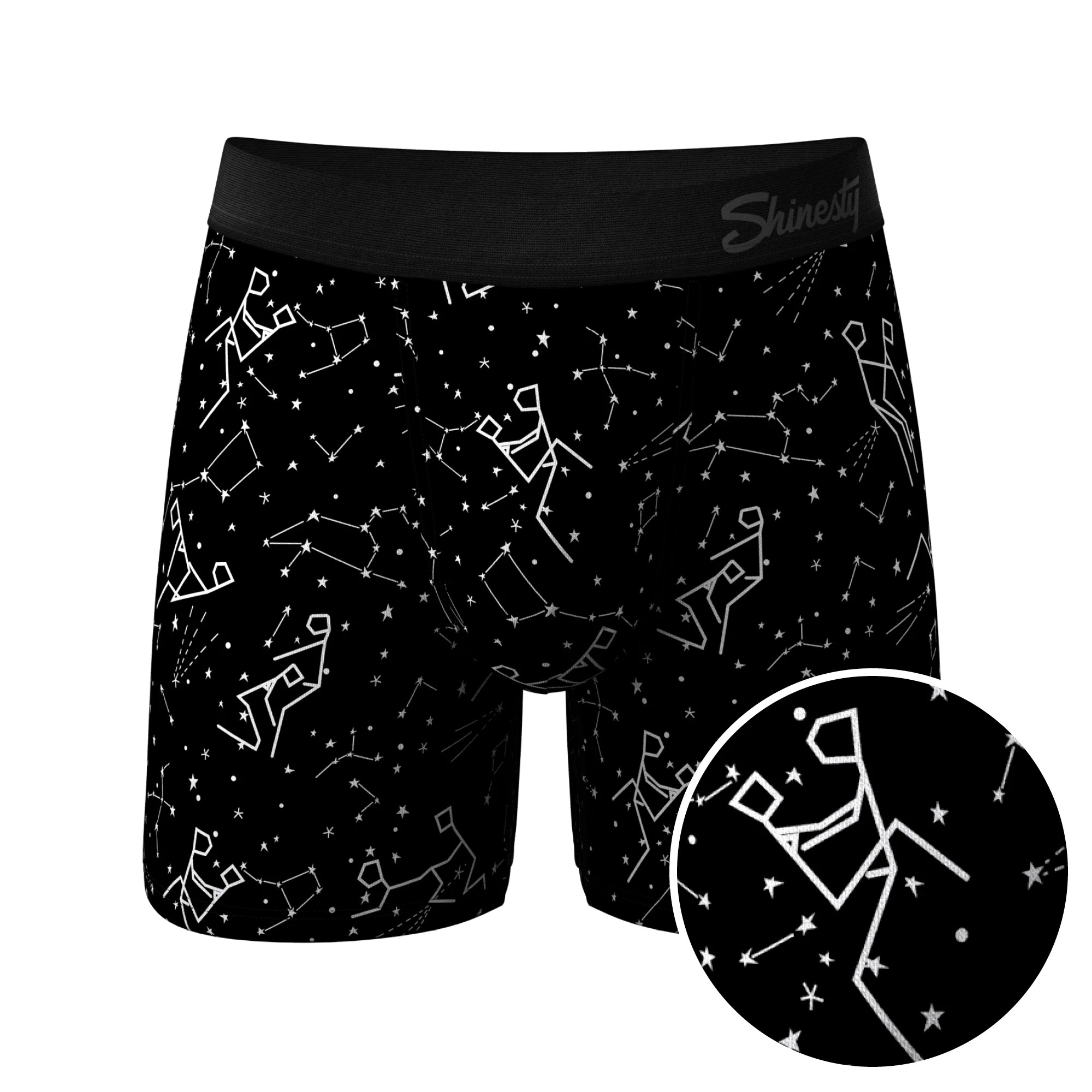 Glow In The Dark Constellation Ball Hammock® Pouch Underwear | Shinesty