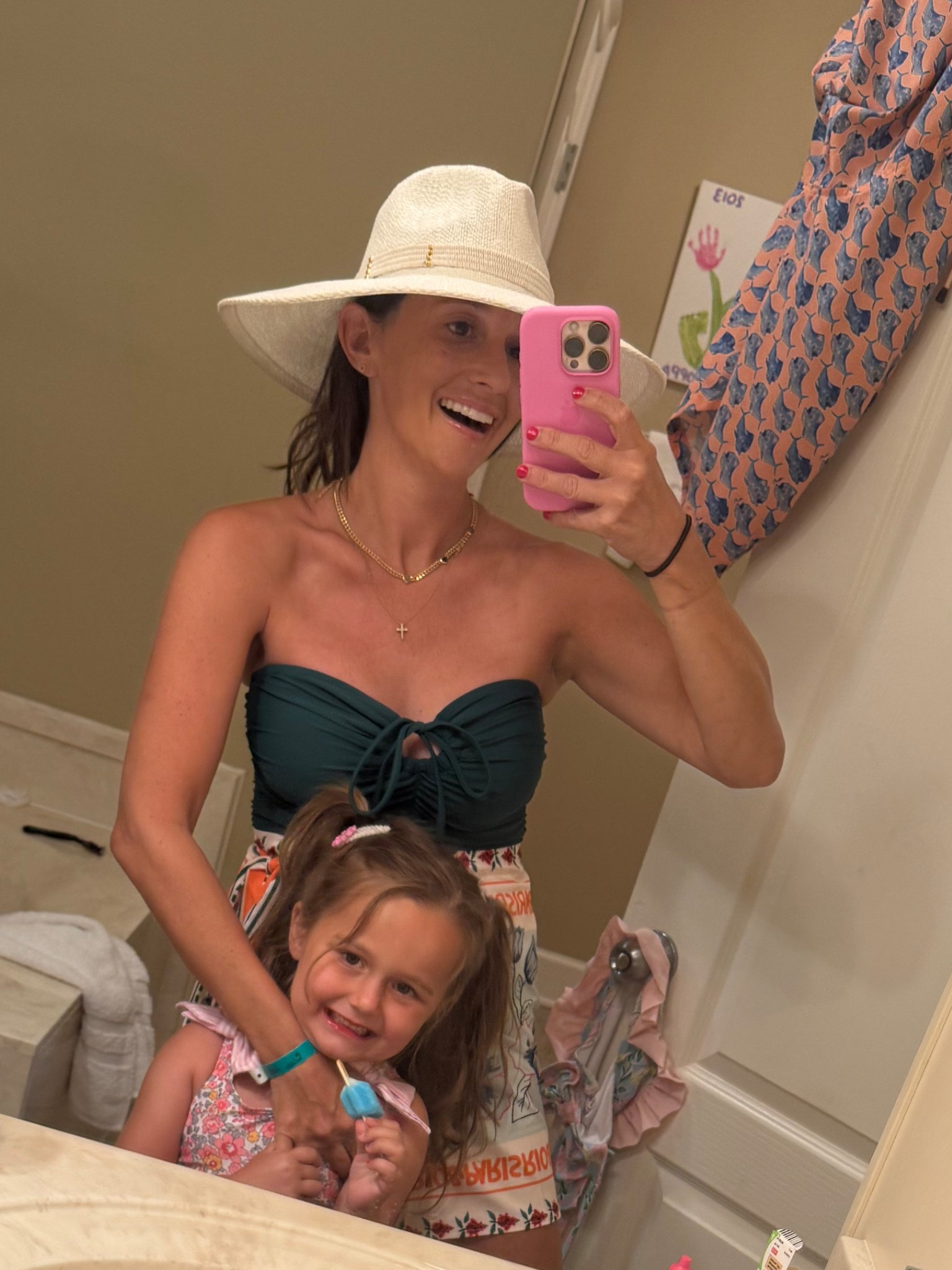 mom one piece ruched with sun hat and sarong a toddler affordable swim 

#LTKFindsUnder100 #LTKFindsUnder50 #LTKSwim