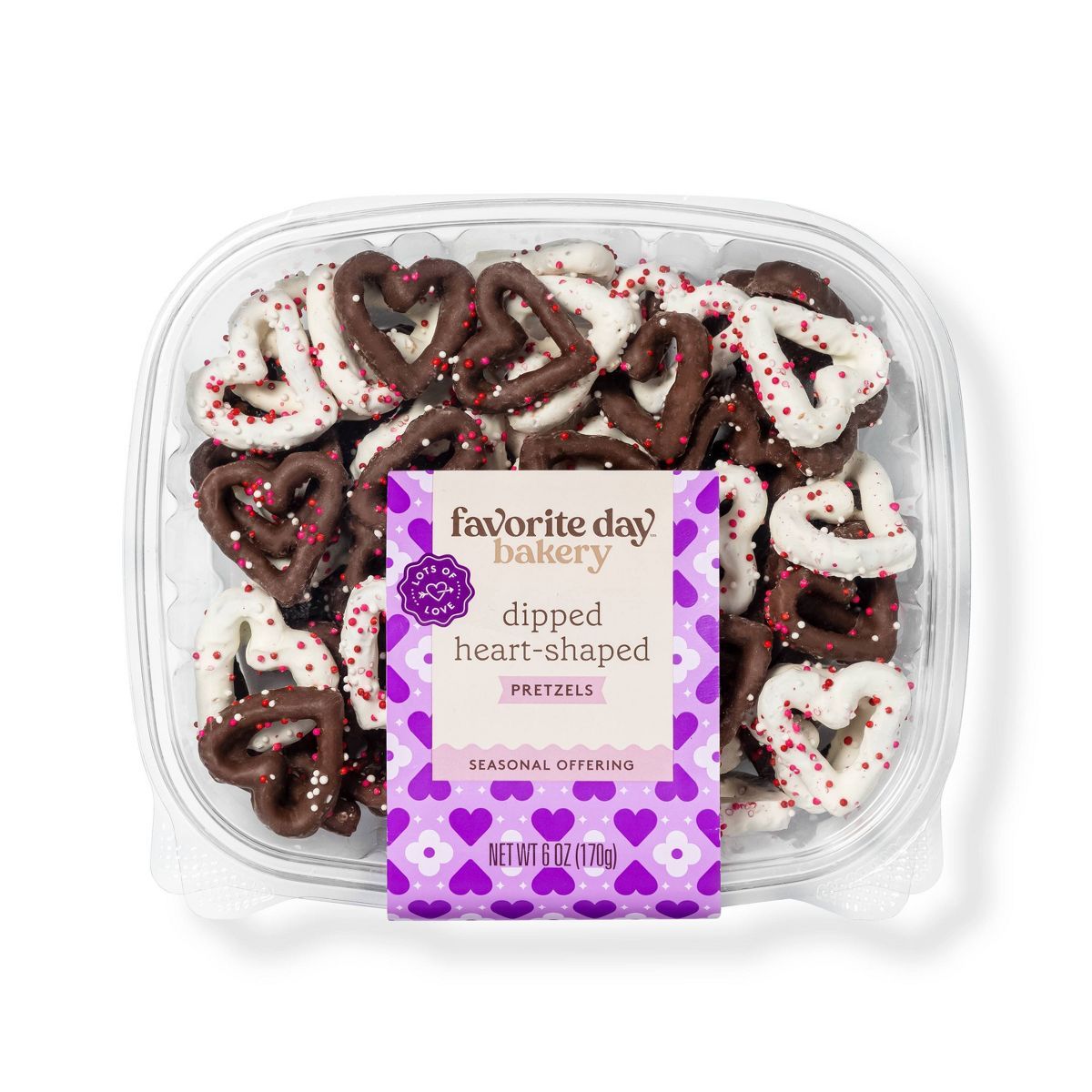 Valentine Heart Pretzels - 6oz/1ct - Favorite Day™ | Target