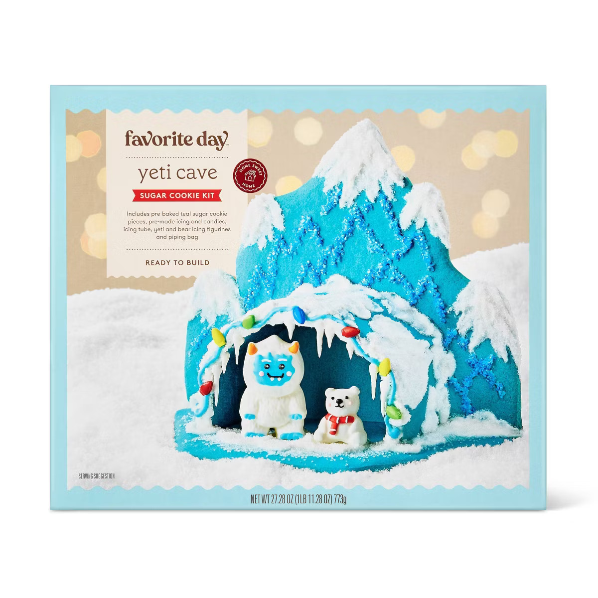 Yeti Sugar Christmas Cookie Kit - 27.12oz - Favorite Day™ | Target