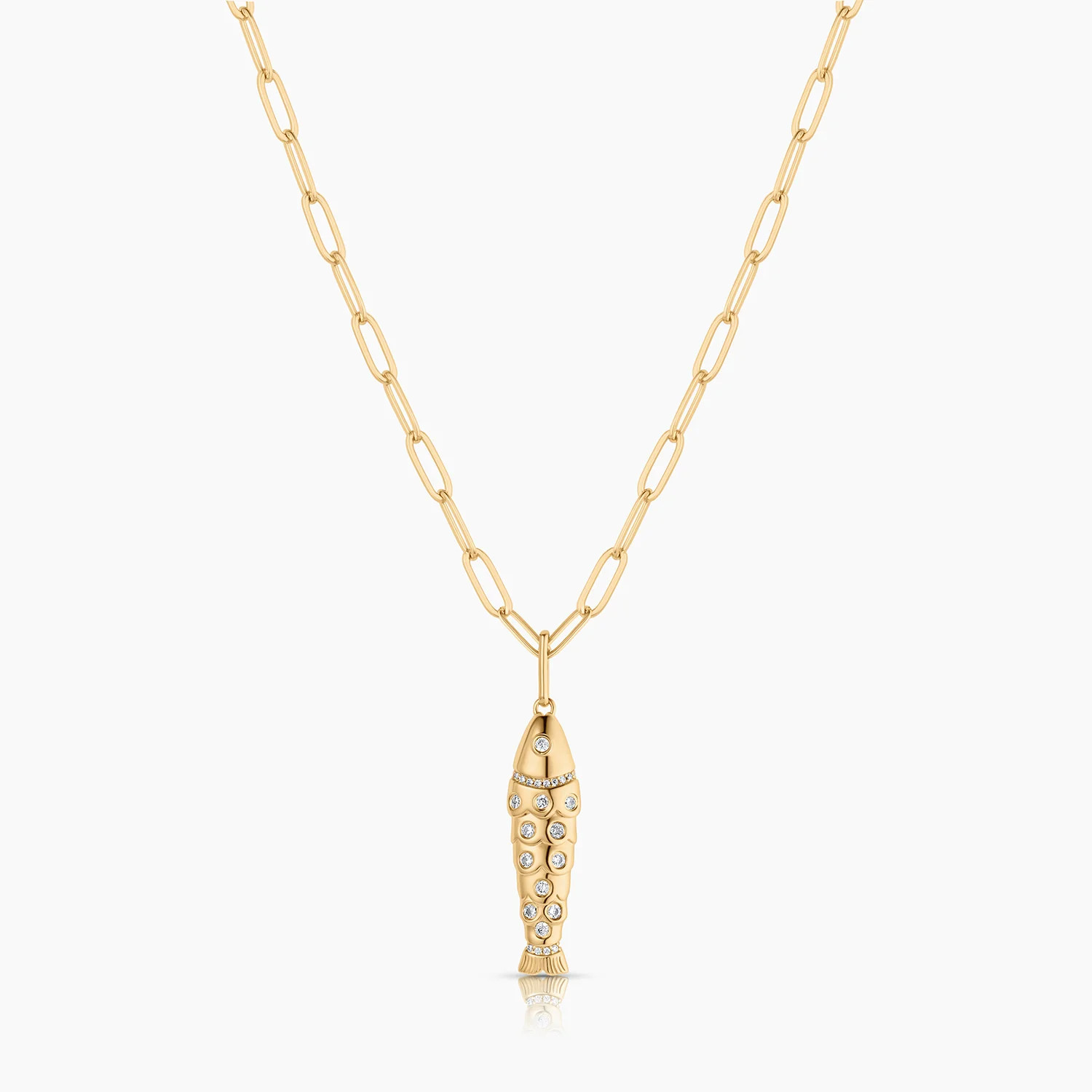 Goldie Pavé Fish | Thatch