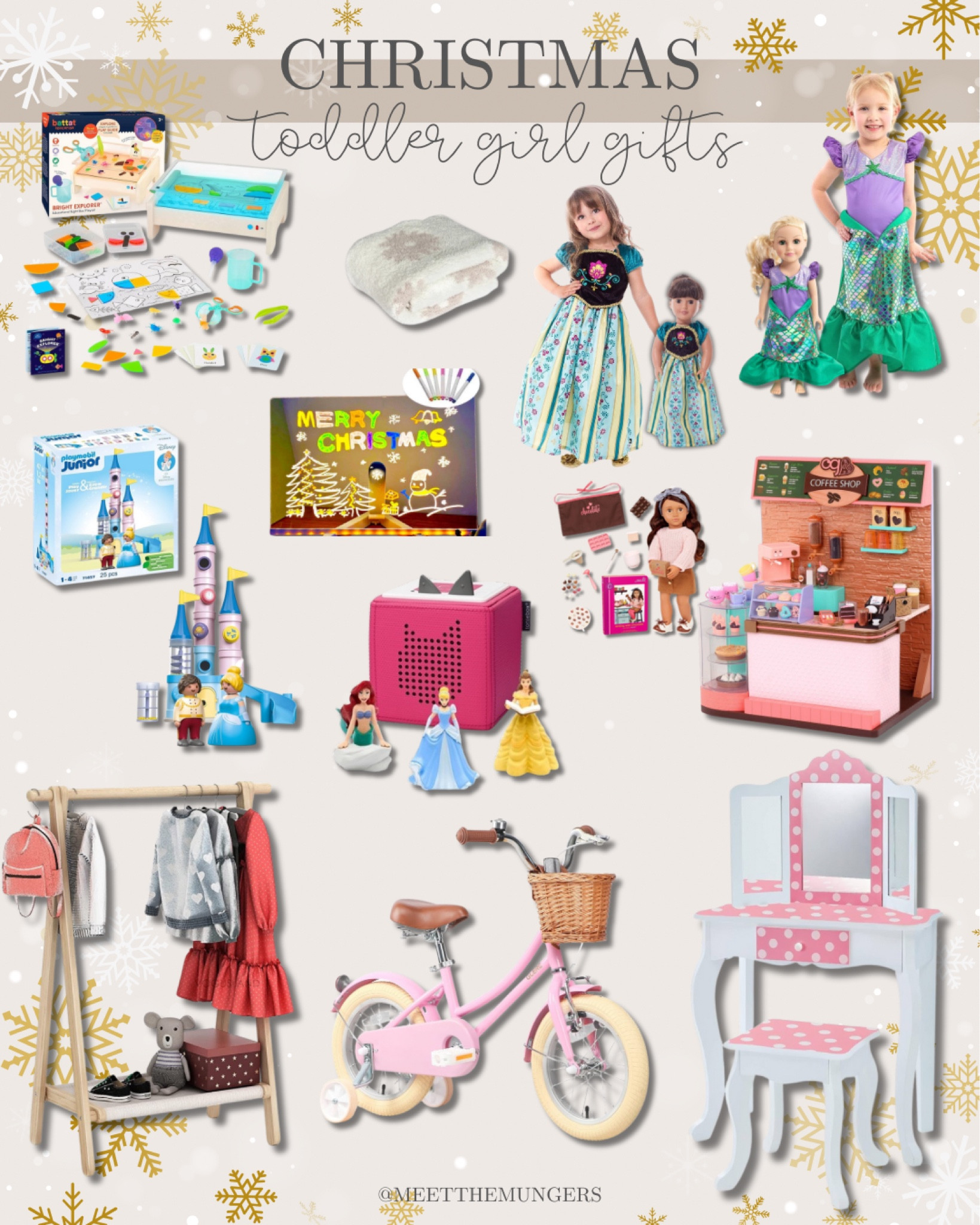 Toddler Girl Christmas Gift Guide

Gifts for toddlers, toddler girl gifts, gifts for kids, Christmas gifts, gift guide for kids, toddler girl Christmas gifts




#LTKKids #LTKHoliday #LTKGiftGuide