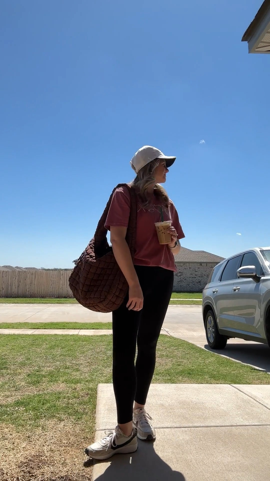 Baseball mom OOTD. My Nike hat is currently on sale at Amazon for $20!!

#LTKmomlife #LTKdayinmylife #LTKootd