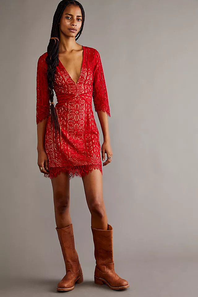For Love & Lemons Lyla Cocktail Dress | Free People (Global - UK&FR Excluded)