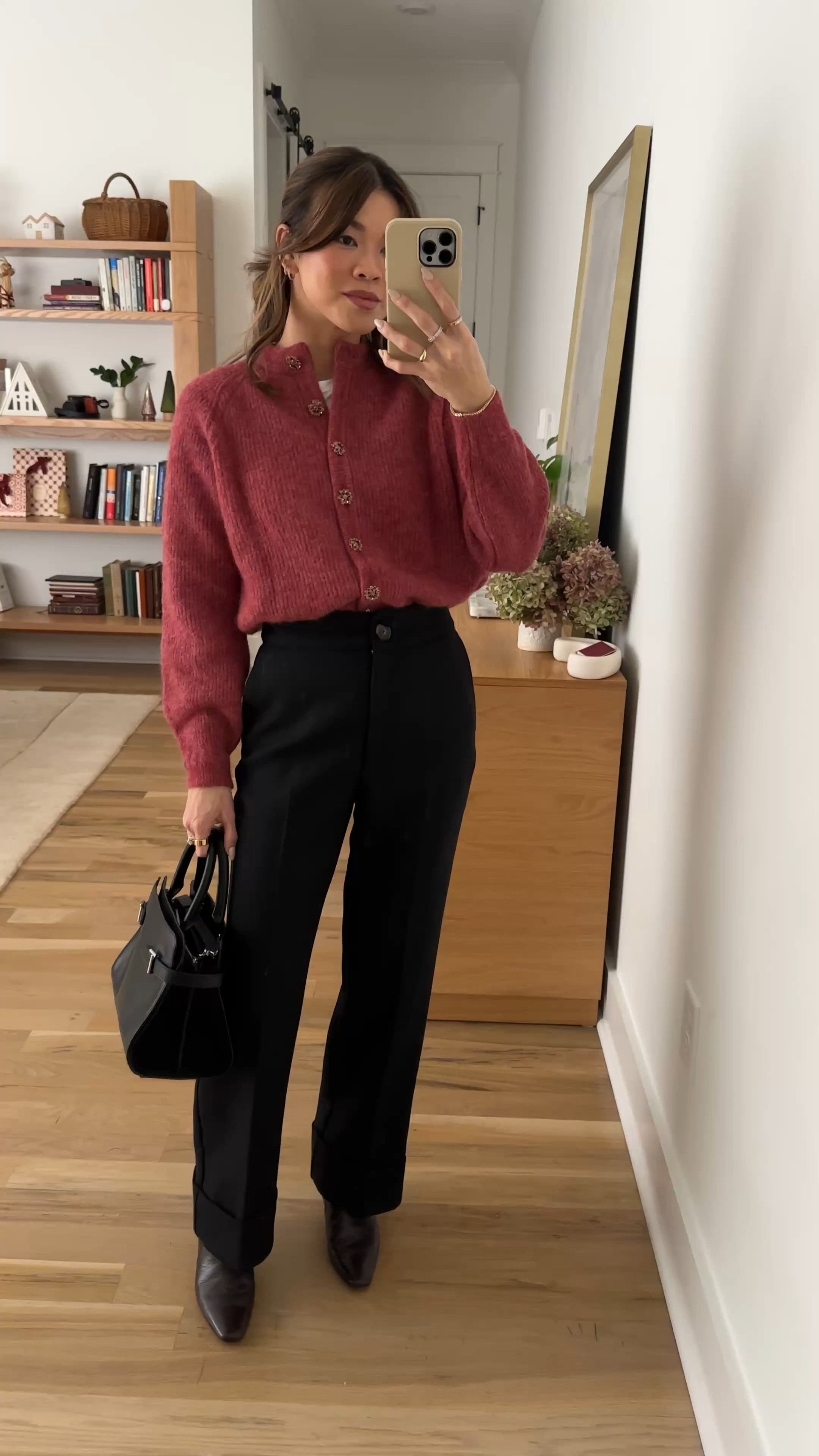 Sizing info: sweater size XS, pants size 2!

petite fashion, get dressed with me, outfit inspiration, ootd, nashville outfit, Nashville influencer, petite style, vacation style, casual outfits, mom style, petite pants, winter dress, winter outfit, winter pants, winter outfit inpso, winter outfit idea, winter top, winter style, winter sweater, cozy sweater, cold weather sweater, cold weather outfit, winter bag, winter purse, holiday sweater, cardigan, sezane
 

 

#LTKHoliday #LTKSeasonal #LTKPetite