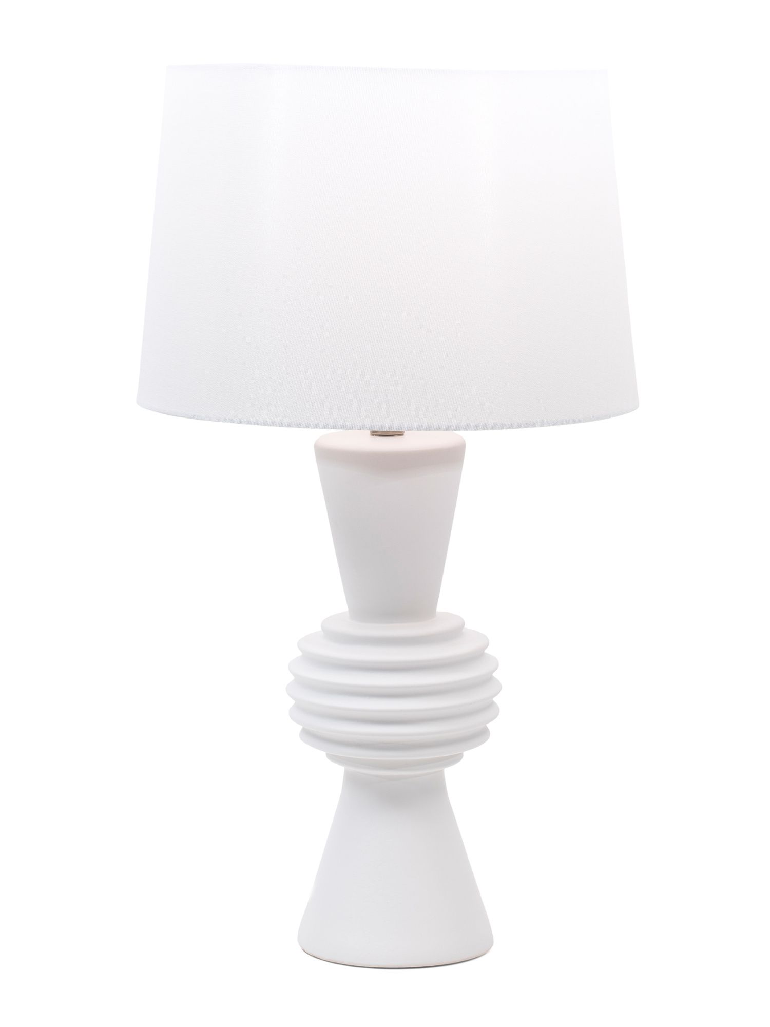 H HALSTON Ceramic Hourglass Table Lamp | TJ Maxx