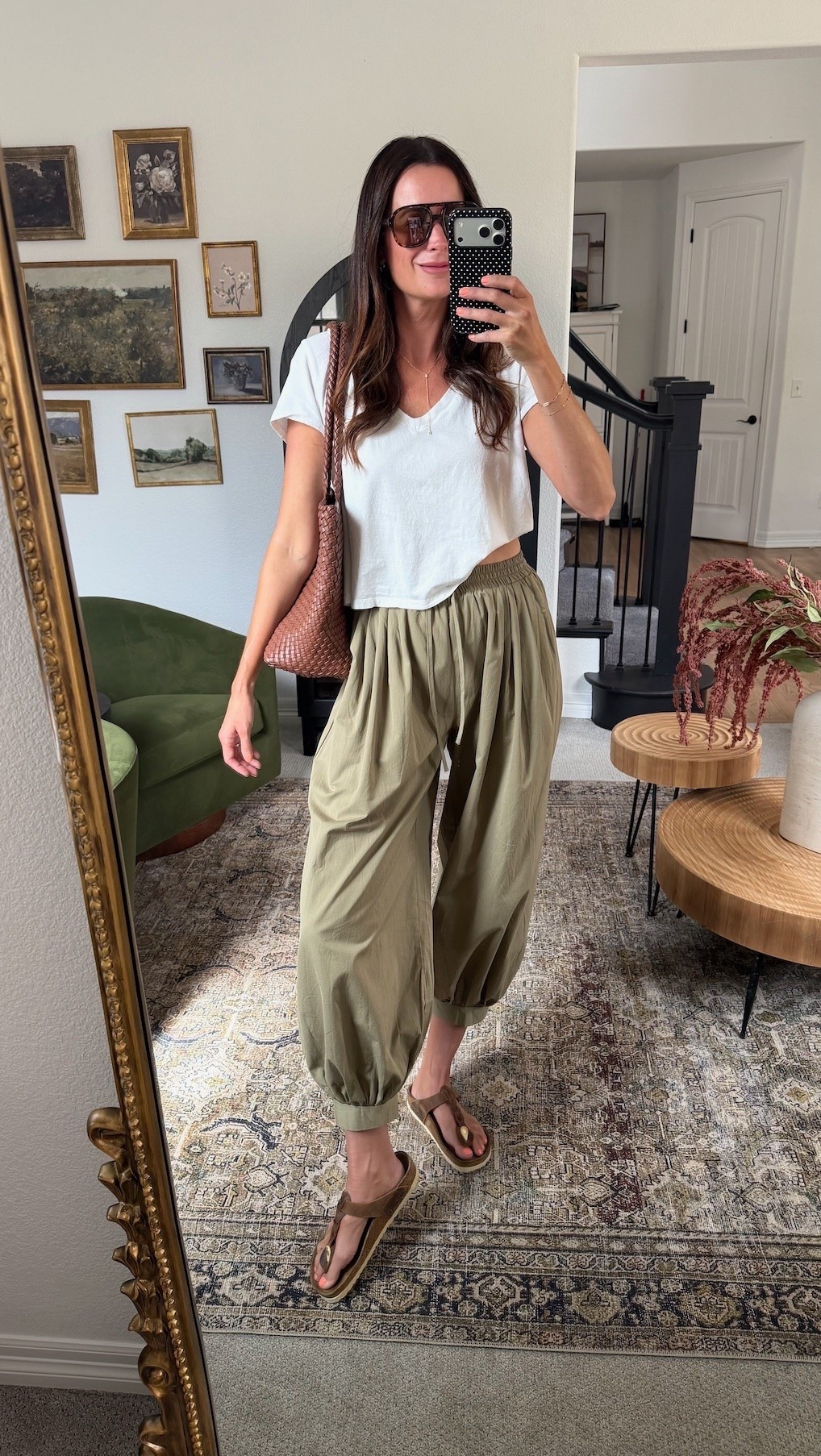 These viral green pants are so fun and can totally take you into fall! ￼

#LTKootd #LTKgrwm #LTKTall