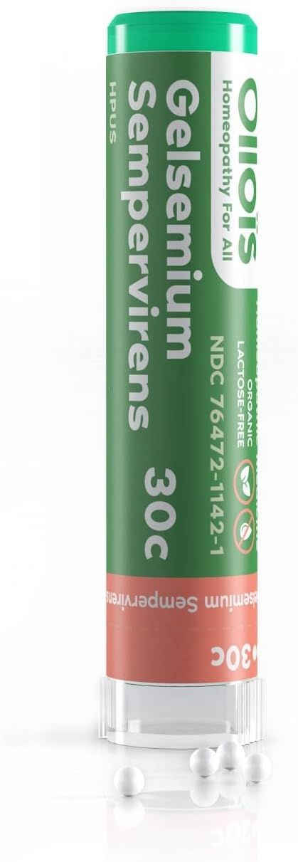 OLLOIS Gelsemium Sempervirens 30c, Organic, Lactose-Free Homeopathic, 80 Pellets (Pack of 1) | Amazon (US)
