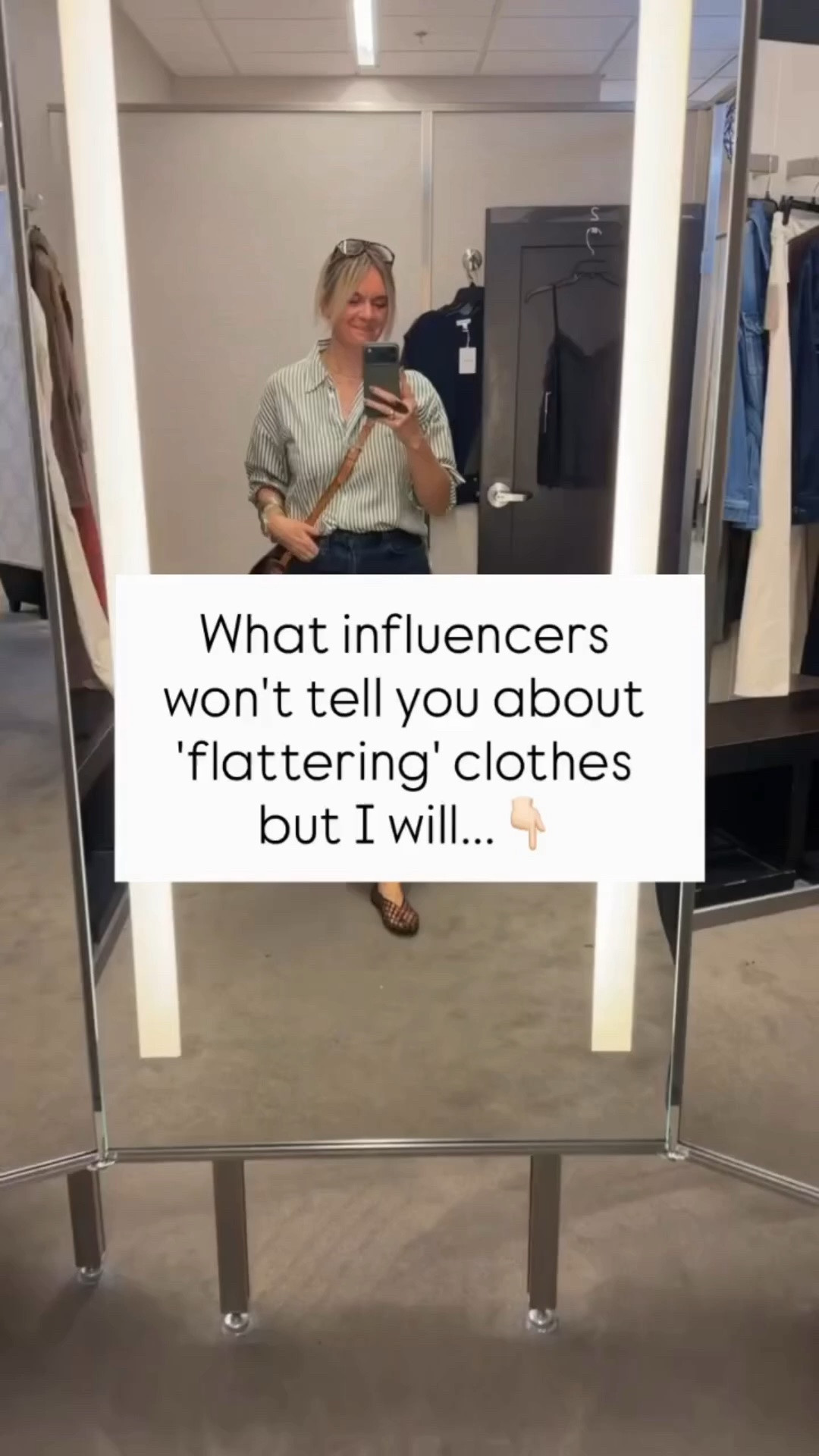 Influencers won’t talk about this because their job is to get you to buy what they’re sharing—whether it works for your body or not.

But here’s the truth: not everything works for every body. Not every style is flattering on everyone. And that oversized trend or low-rise jean they’re pushing? It might look amazing on them and completely wrong on you—and that’s not a YOU problem.

What makes something “”flattering”” isn’t trend-based—it’s about proportion, balance, and fit FOR YOUR SPECIFIC BODY. A-line skirts work magic on some women and do nothing for others. Wide-leg pants can elongate one person and overwhelm another. Cropped jackets hit at the perfect spot on some and cut others in half.

We don’t push trends. We teach you how to identify what actually works with your proportions, height, and natural shape—so you stop wasting money on pieces that look great on the hanger but terrible on you.

The goal isn’t to look like the influencer. It’s to look like the best, most confident version of YOU. 🎯

✨ Follow for styling that’s actually tailored to real bodies